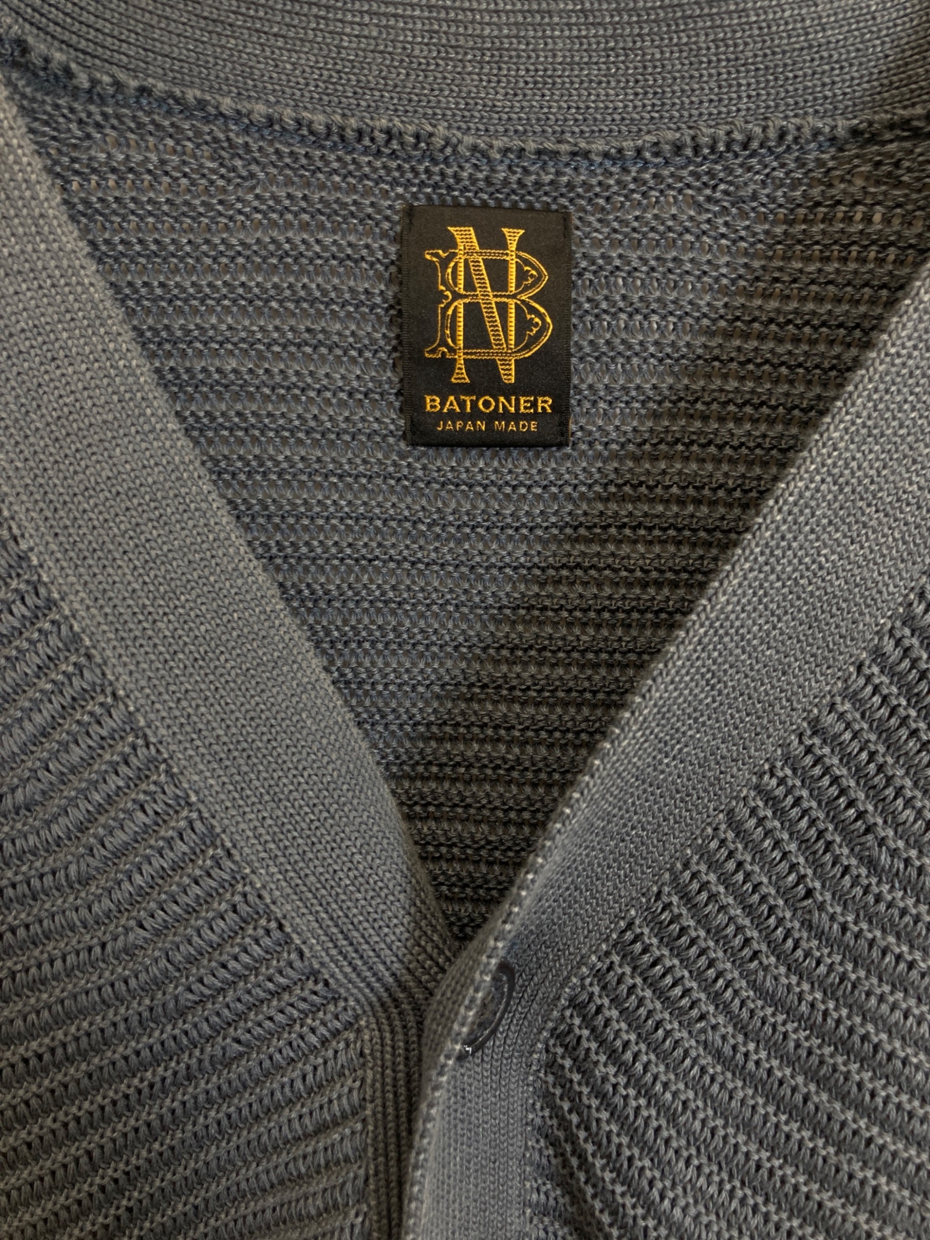 中古・古着通販】BATONER (バトナ―) THE SUMMER KNIT CARDIGAN