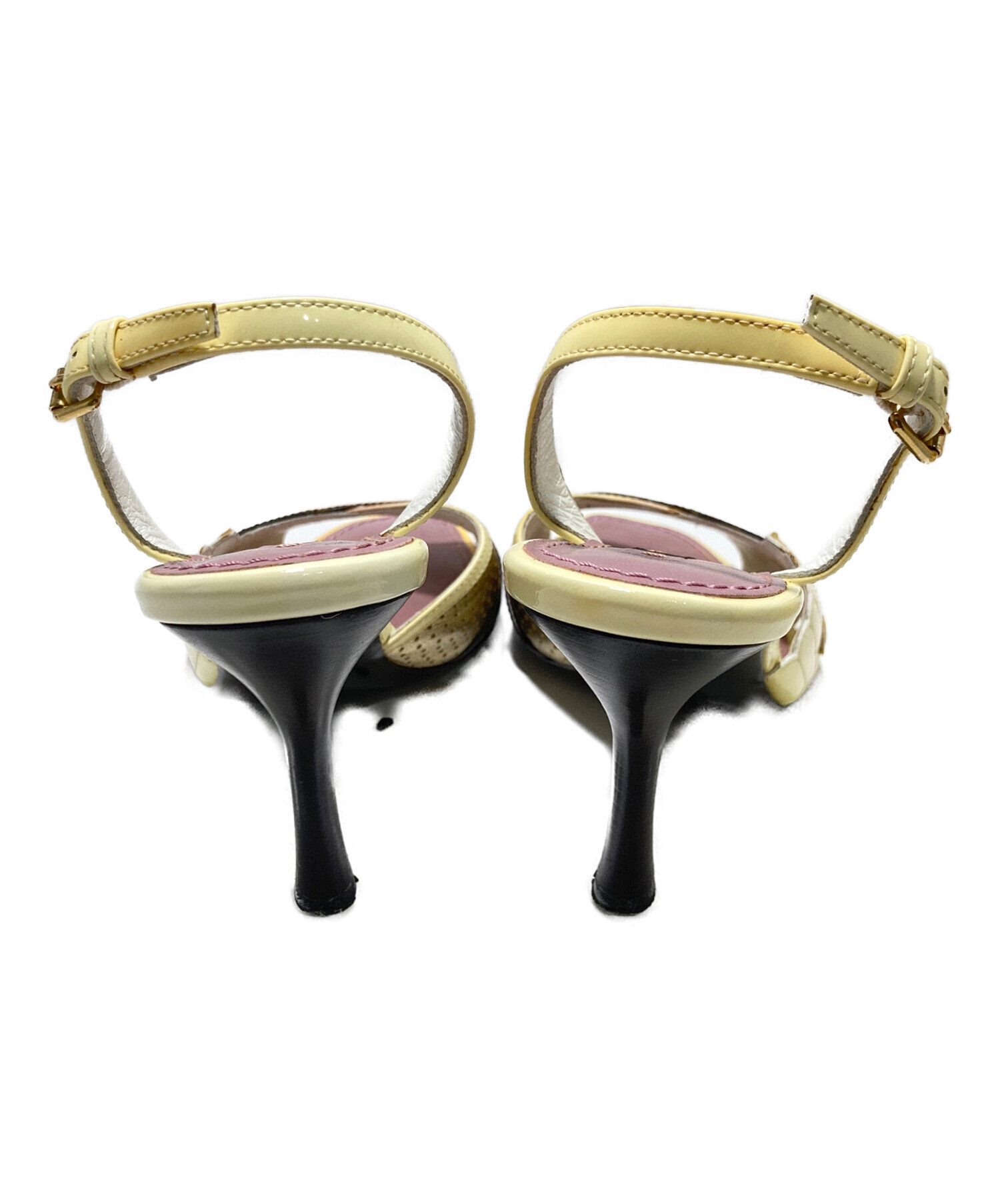 中古・古着通販】LOUIS VUITTON (ルイ ヴィトン) モノグラム柄パンプス