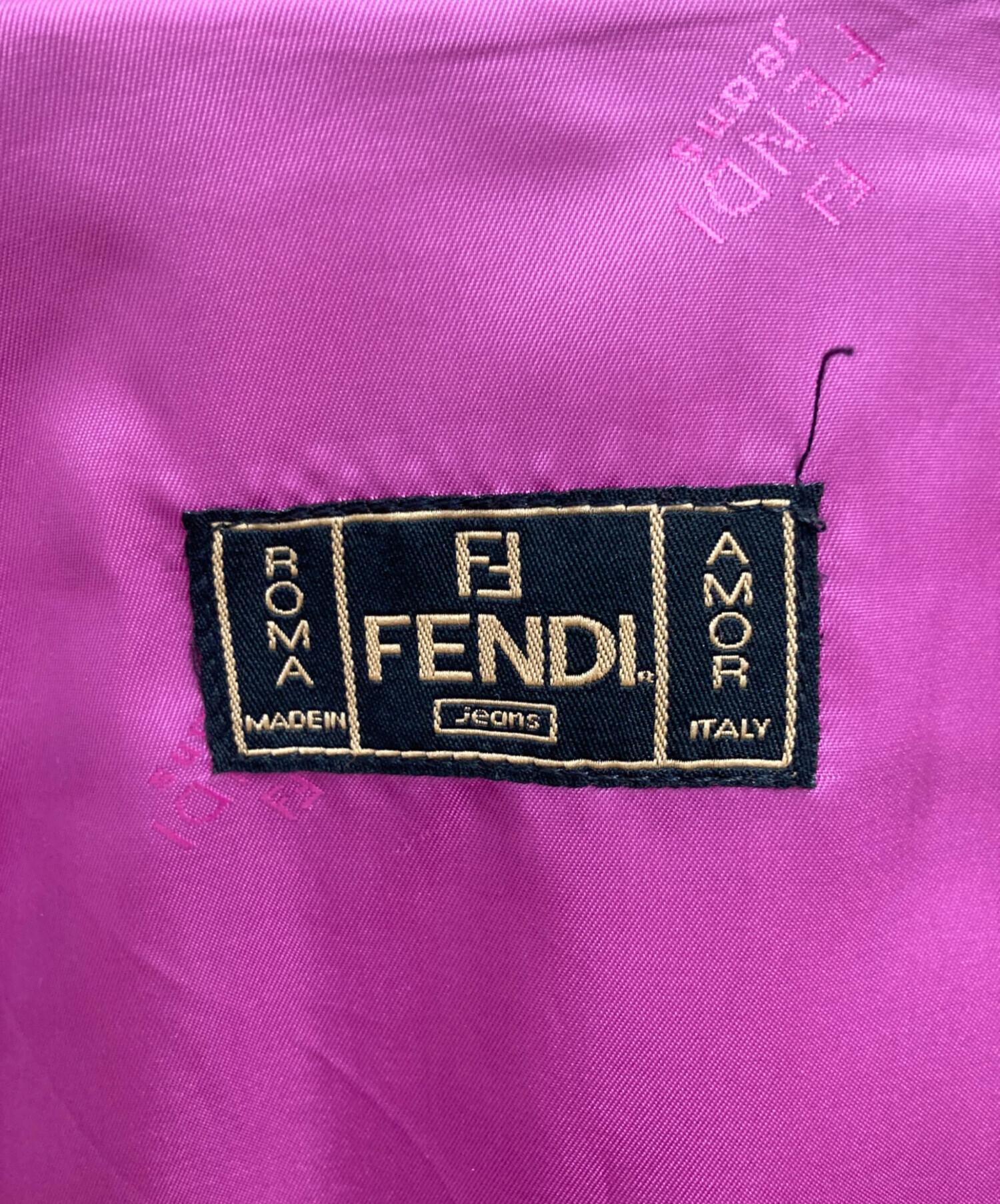中古・古着通販】FENDI JEANS (フェンディ ジーンズ) デニムジャケット