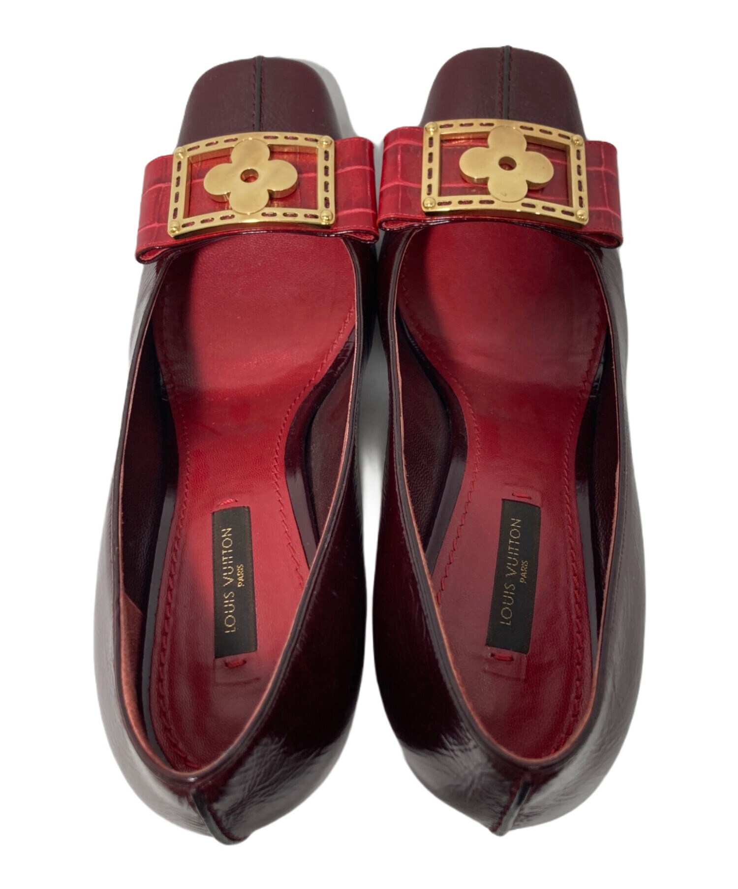 中古・古着通販】LOUIS VUITTON (ルイ ヴィトン) エナメルパンプス