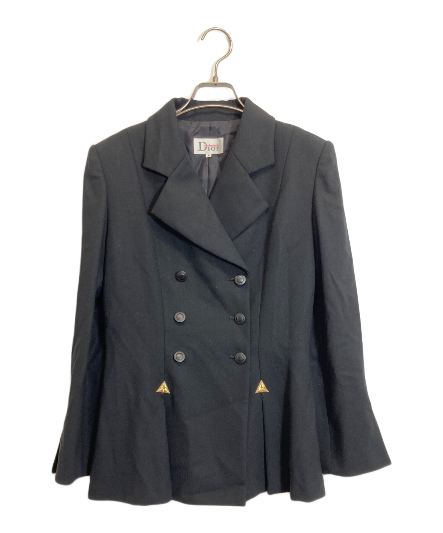 Mademoiselle Dior　テーラードジャケット　ダブル　キャメル系　M 中古・古着通販】Mademoiselle dior (マドモアゼル ディオール) ダブル