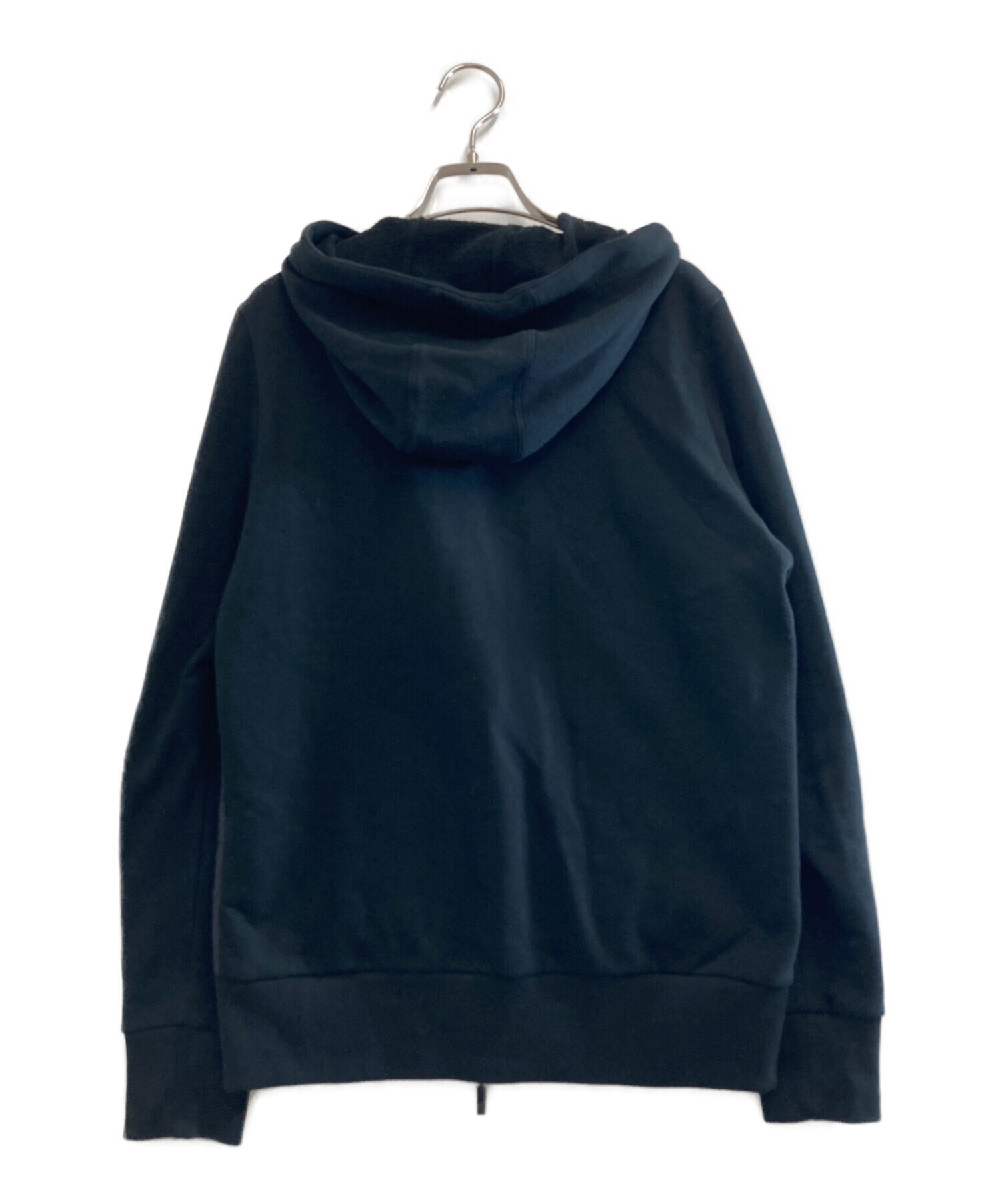 中古・古着通販】MONCLER (モンクレール) ダウン切替パーカー ブラック 