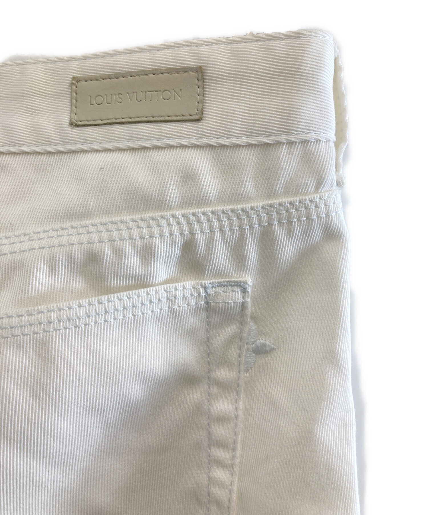 中古・古着通販】LOUIS VUITTON (ルイ ヴィトン) パンツ ホワイト