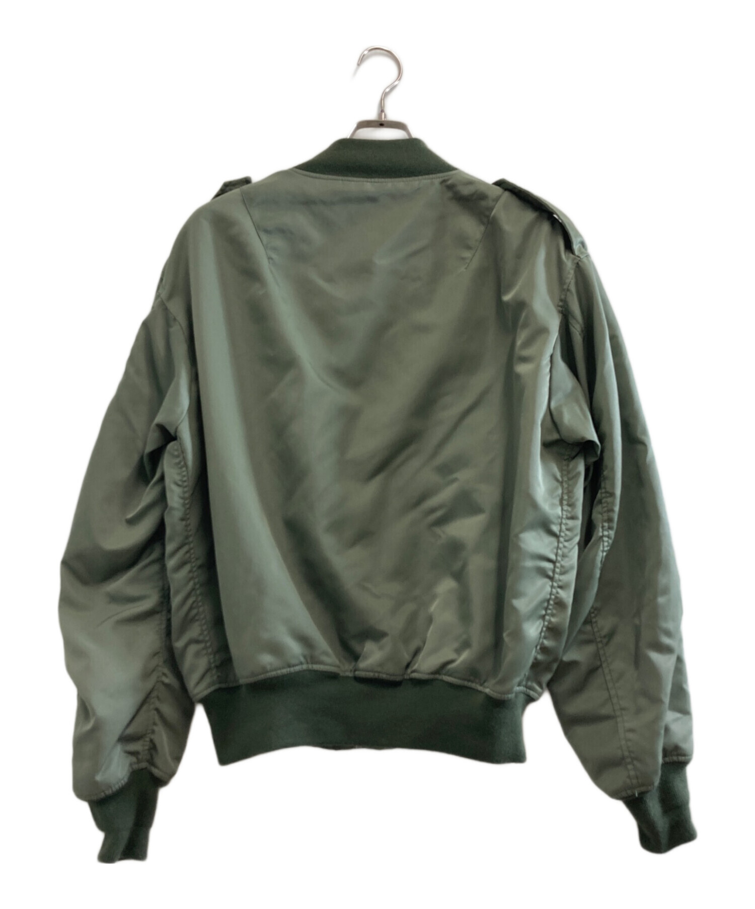 中古・古着通販】HOUSTON (ヒューストン) L-2B FLIGHT JACKET オリーブ