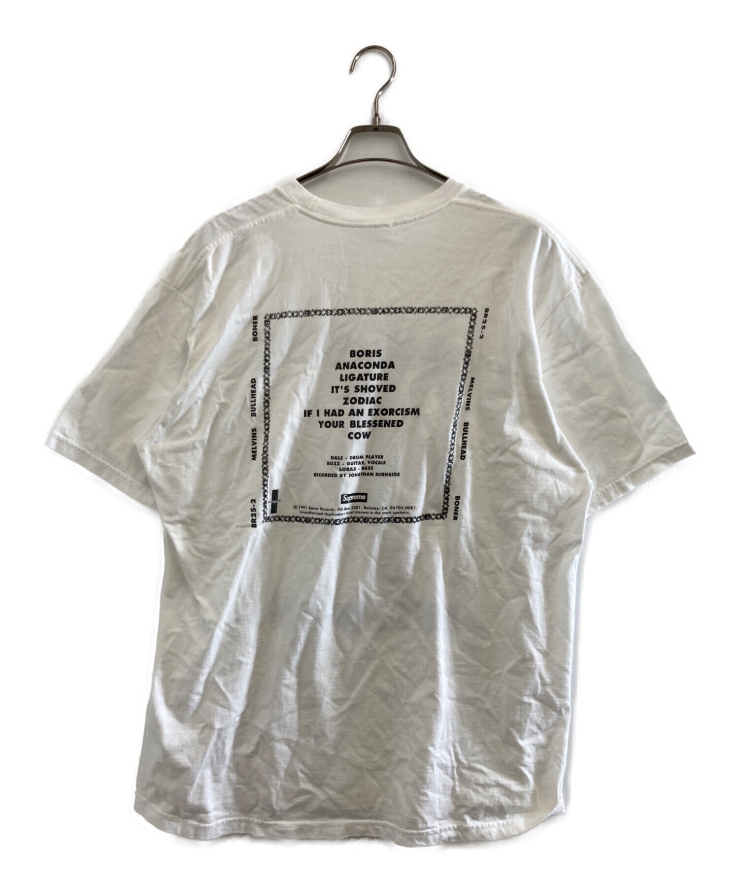 中古・古着通販】Supreme (シュプリーム) Melvins Bullhead Tee