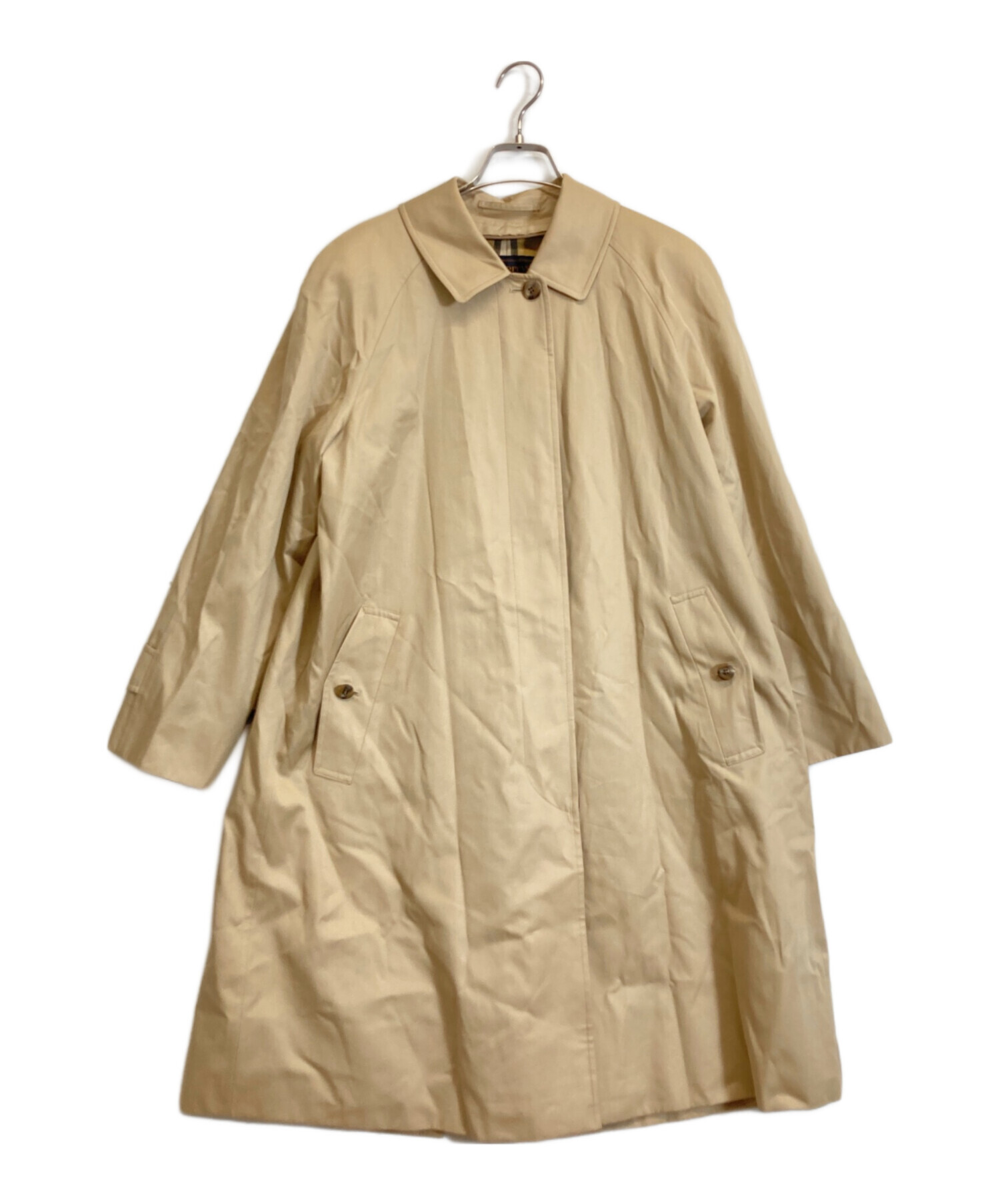 Burberrys ステンカラーコート ベージュ 中古・古着通販】Burberry's (バーバリーズ) ステンカラーコート