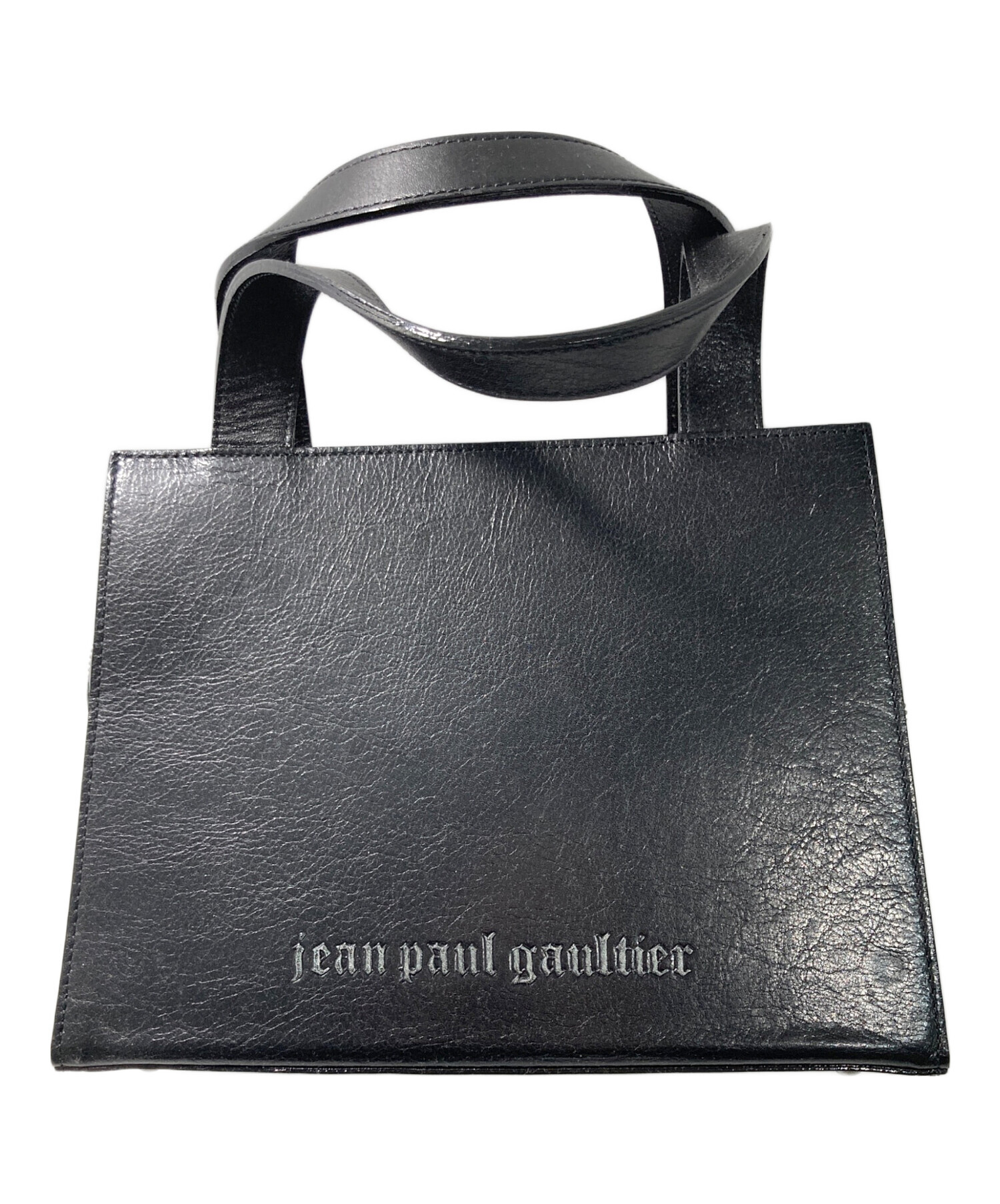 新品未使用　JeanPaulGaultier ハンドバッグ90s 黒 中古・古着通販】Jean Paul GAULTIER (ジャンポールゴルチェ) レザー