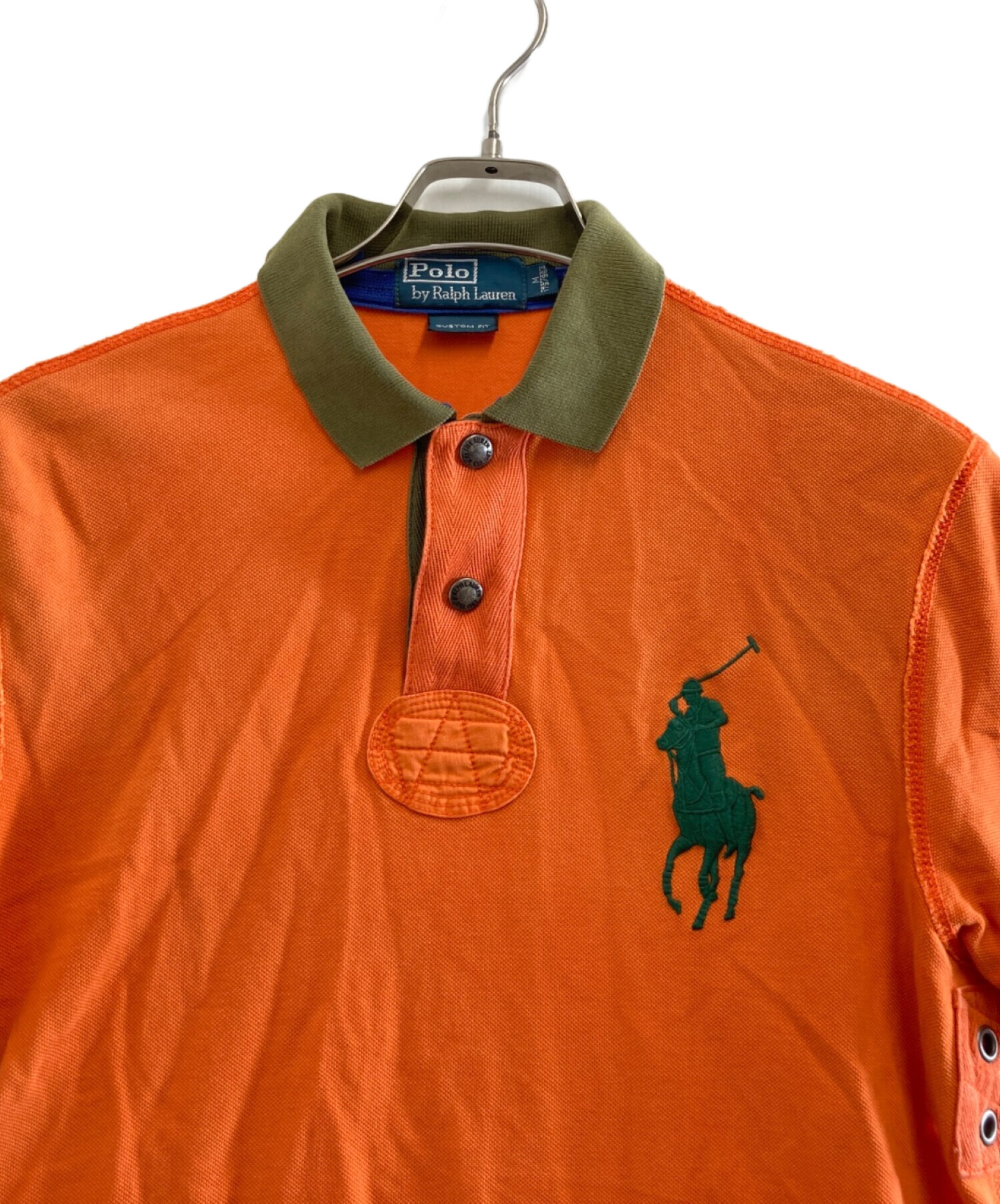 【新品未使用】RLX ラルフローレン オレンジ ポロシャツ M（日本サイズL） 中古・古着通販】POLO RALPH LAUREN (ポロ・ラルフローレン
