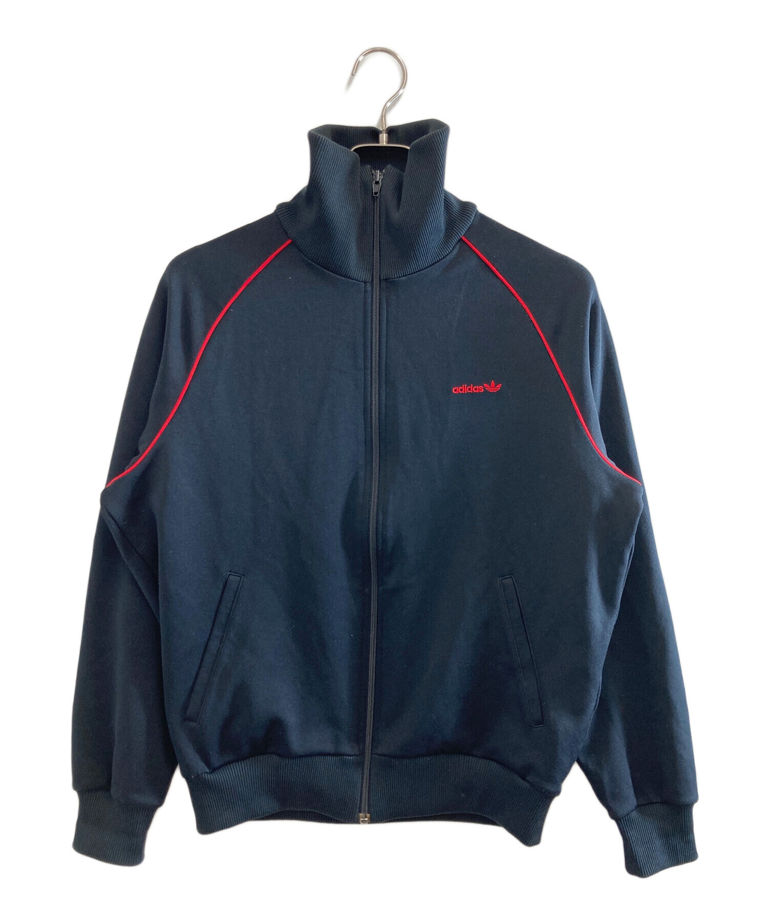 中古・古着通販】adidas (アディダス) トラックジャケット ブラック