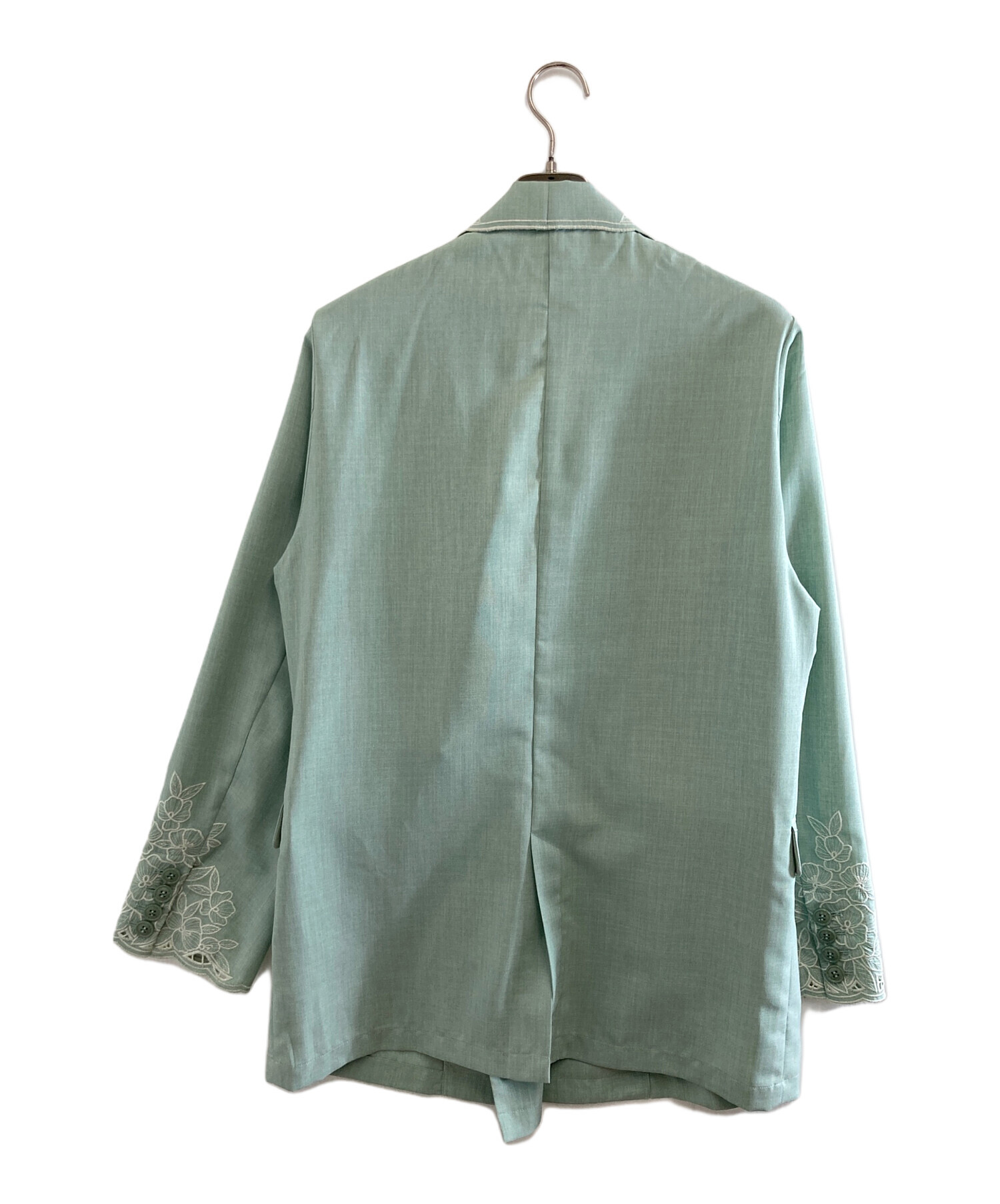 中古・古着通販】AMERI (アメリ) MEDI LACE EMBROIDERY COLLAR JACKET