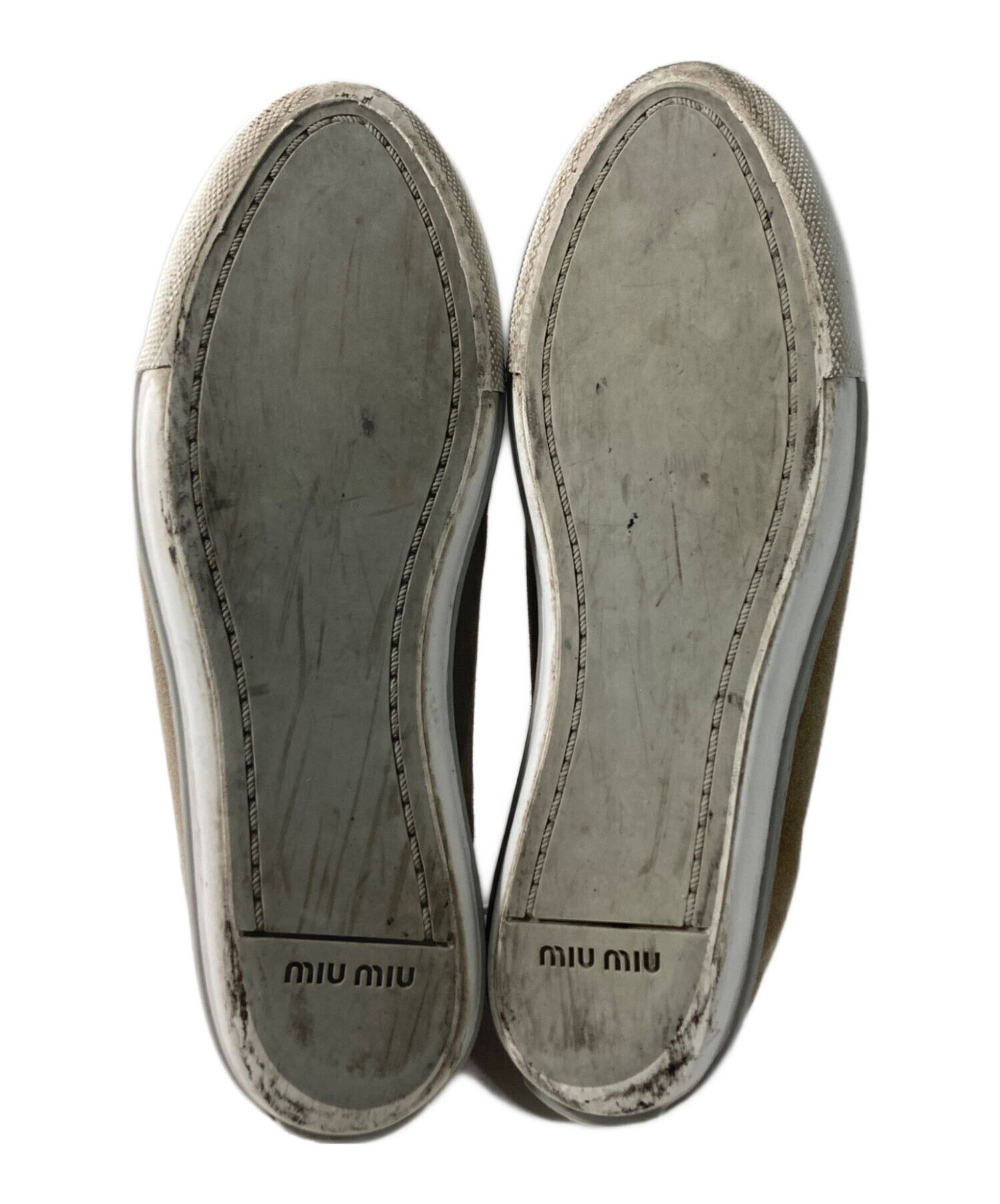 中古・古着通販】MIU MIU (ミュウミュウ) スウェードローカット