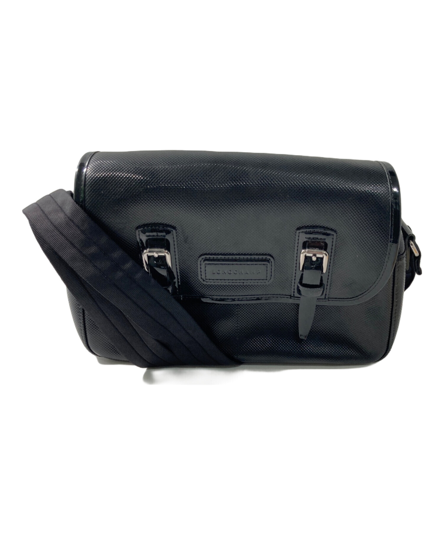 Longchamp トートバッグ ブラック 2way ショルダー L未使用 中古・古着通販】LONGCHAMP (ロンシャン) ショルダーバッグ ブラック