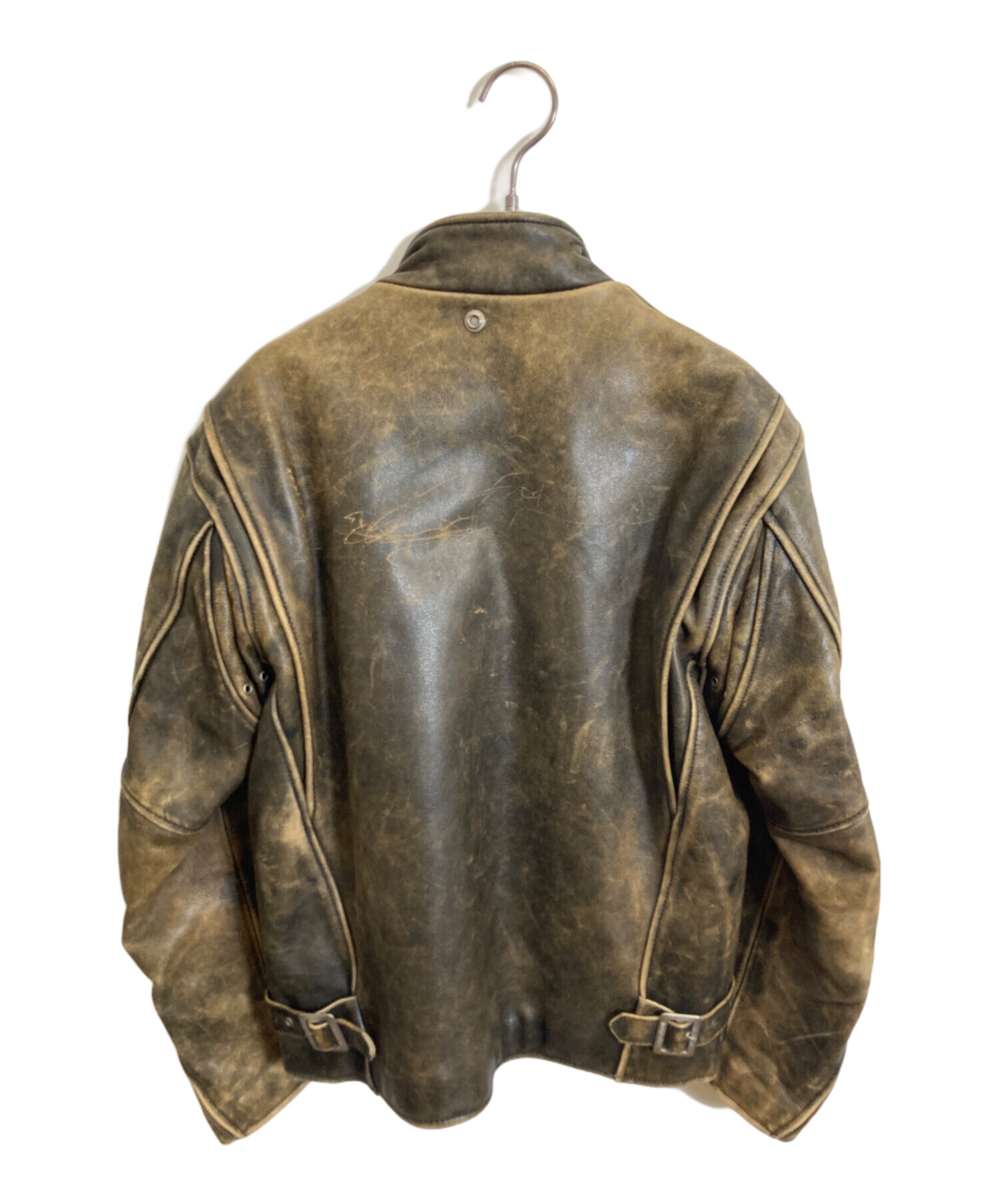 80s RBC シングルライダースジャケット 34 中古・古着通販】RBC (アールビーシー) シングルライダースジャケット