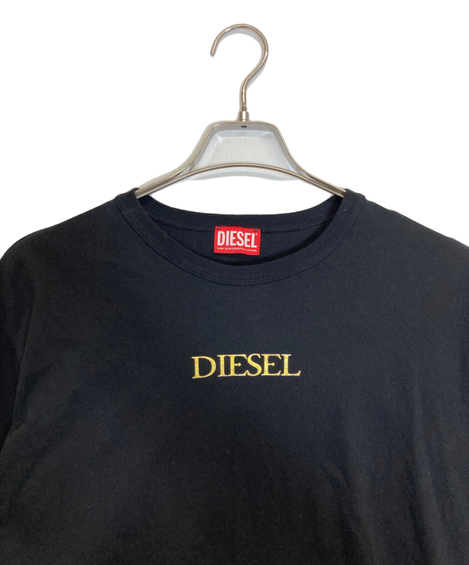 中古・古着通販】DIESEL (ディーゼル) Tシャツ ブラック サイズ:XS
