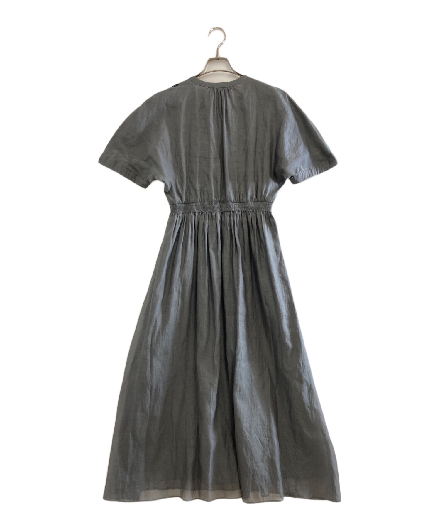 Max Mara 半袖ワンピース グレー 中古・古着通販】'S Max Mara (エスマックスマーラ) ワンピース グレー