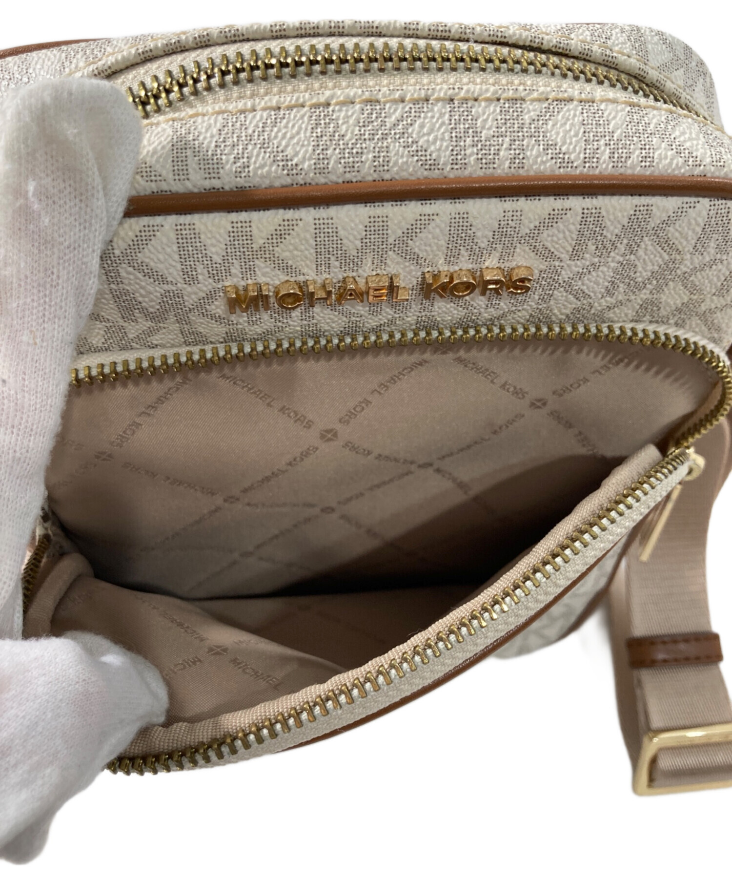 中古・古着通販】MICHAEL KORS (マイケルコース) バッグ ブラウン