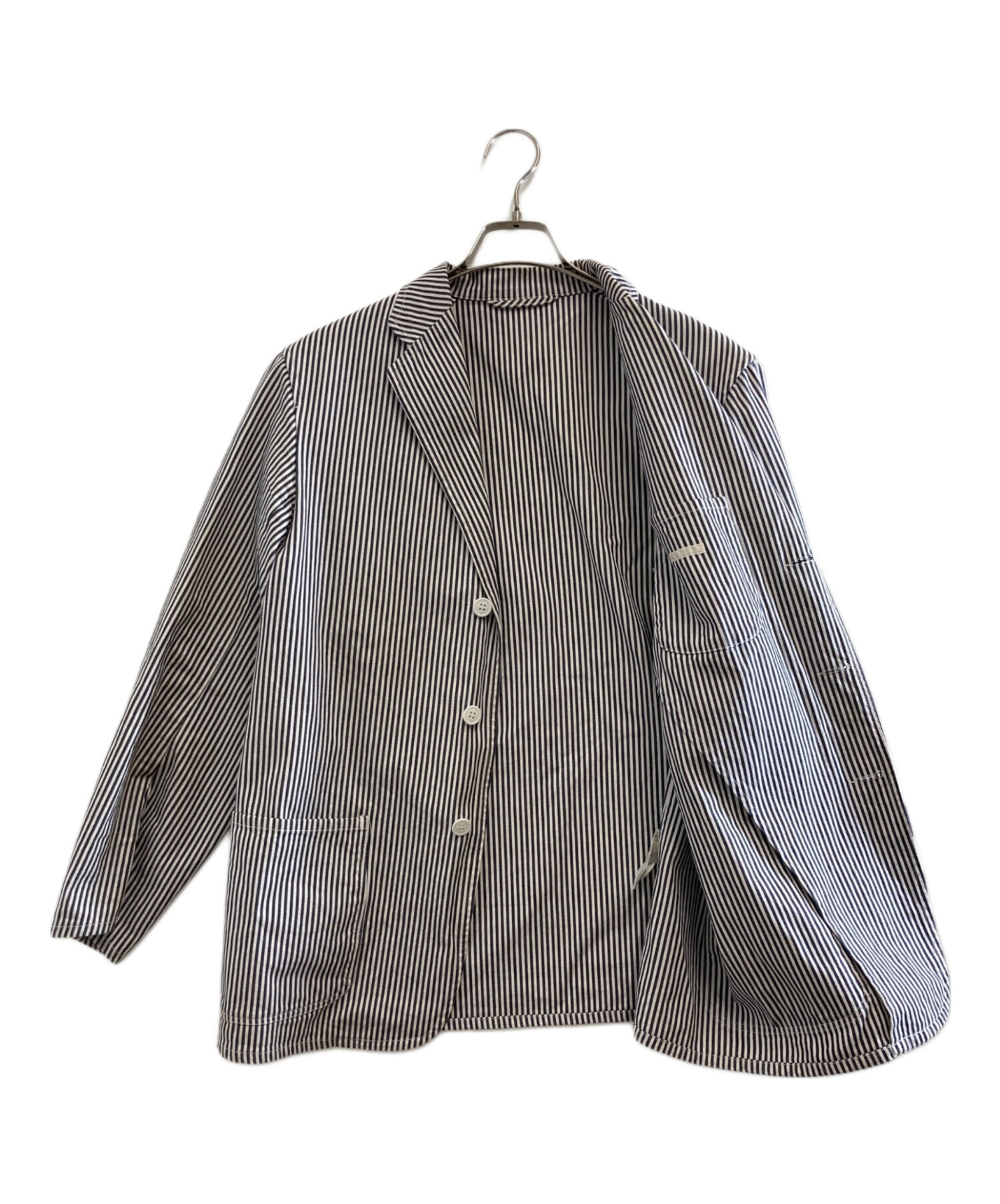 【COMOLI】 ジャケット　2 コットン　グレー 中古・古着通販】COMOLI (コモリ) コットンツイル ジャケット ホワイト