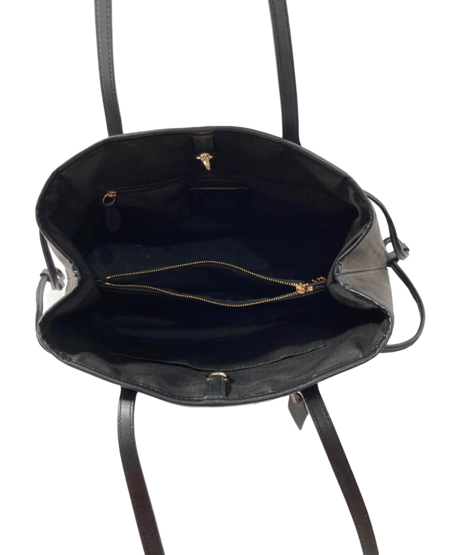 中古・古着通販】COACH (コーチ) シグネチャートートバッグ ブラウン