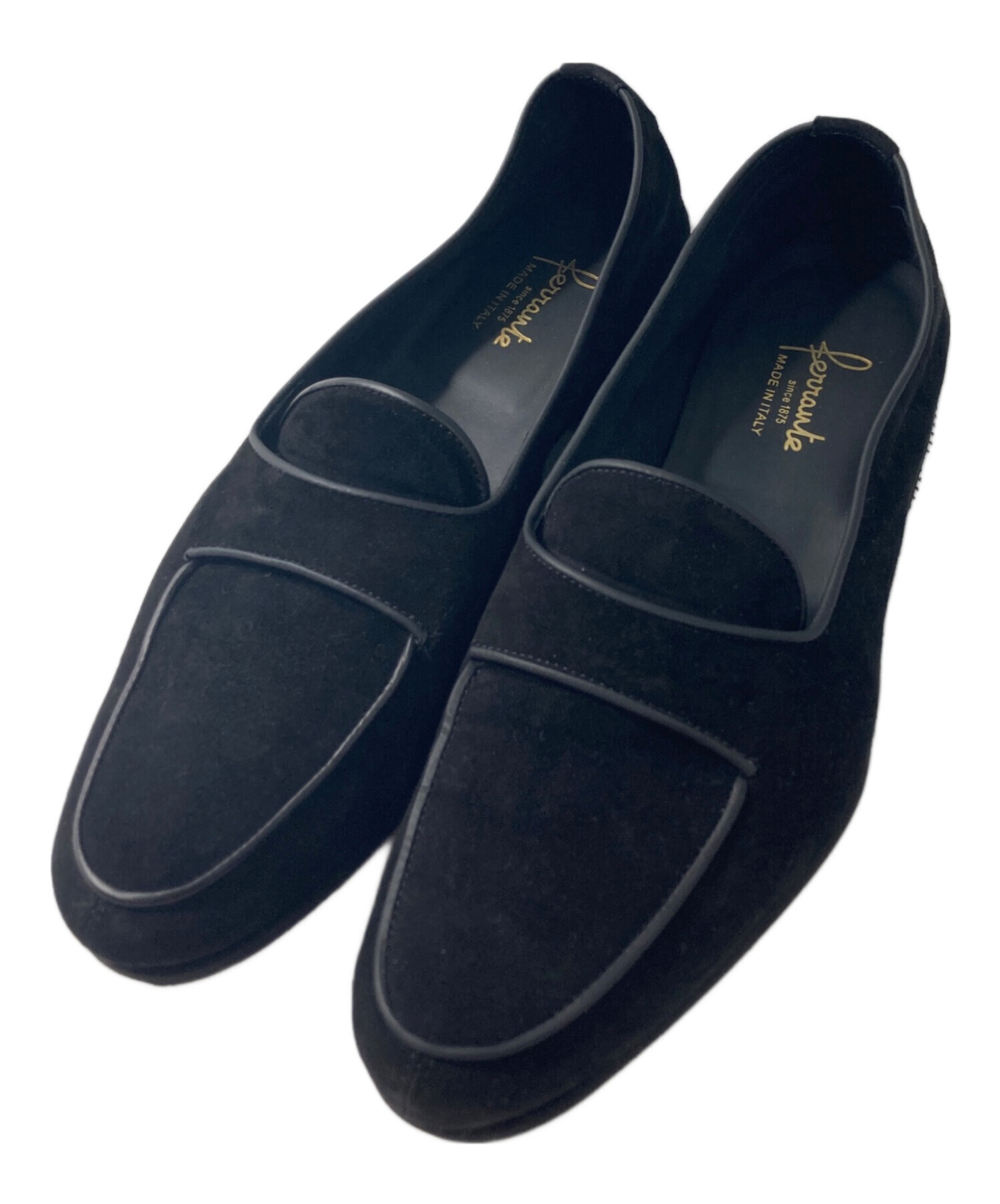 中古・古着通販】FERRANTE (フェランテ) スエードコインローファー 