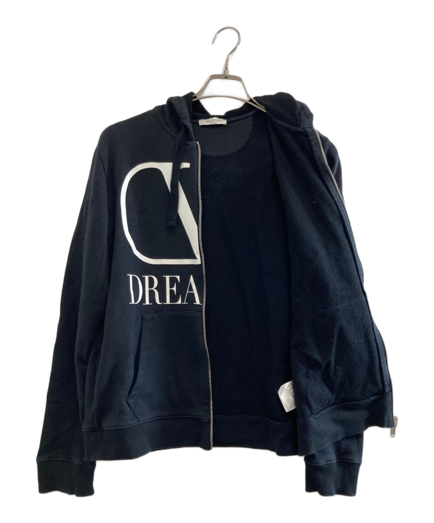 中古・古着通販】VALENTINO (ヴァレンティノ) ロゴジップパーカー