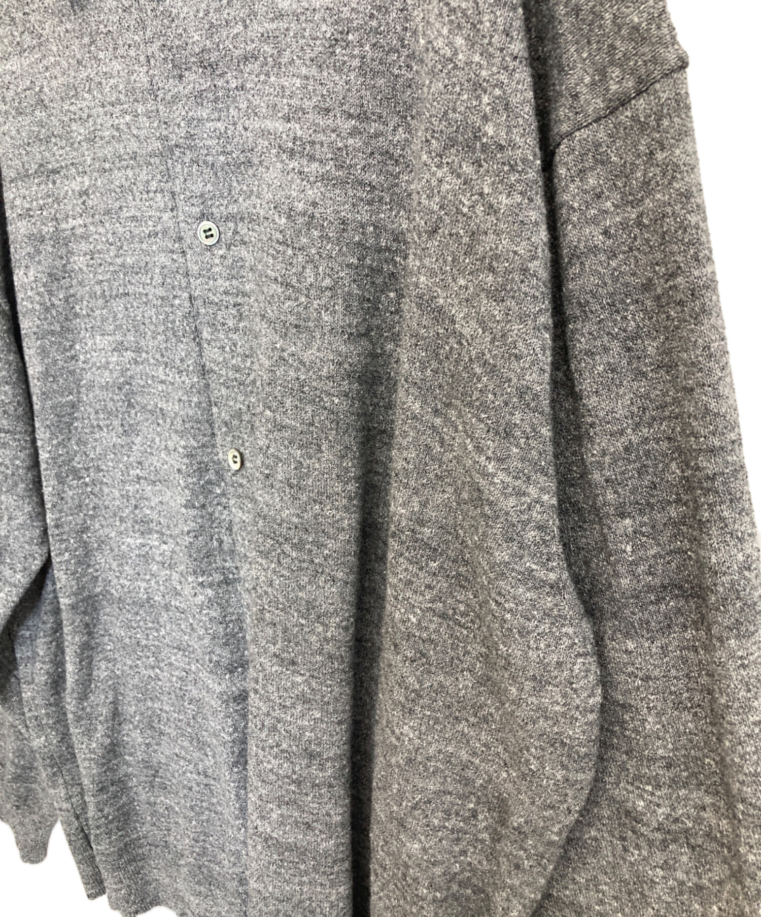 中古・古着通販】ATON (エイトン) カーディガン グレー サイズ:6