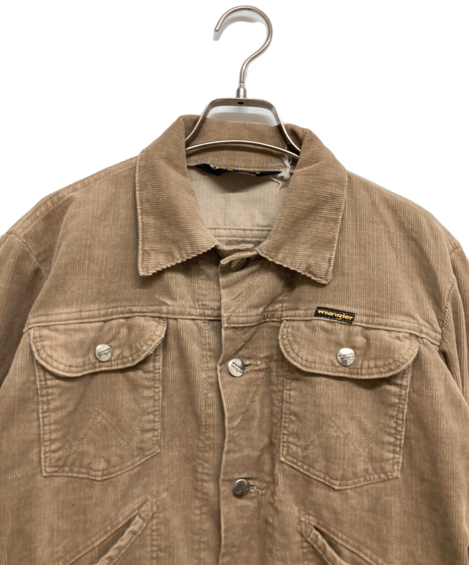 Wrangler コーデュロイジャケット ベージュ　Lサイズ 中古・古着通販】Wrangler (ラングラー) コーデュロイジャケット