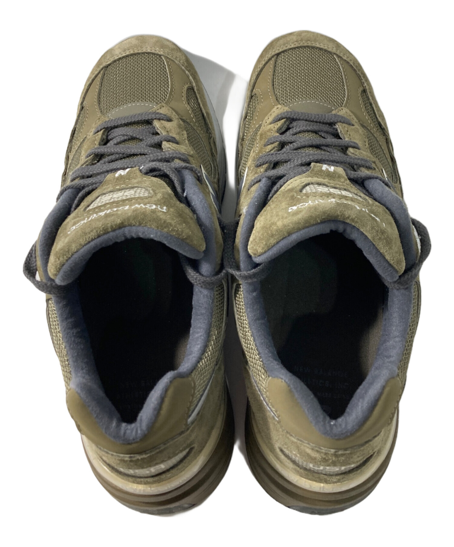 New Balance ニューバランス スニーカー 27cm カーキ 【古着】【中古】【送料無料】 中古・古着通販】NEW BALANCE (ニューバランス) ローカットスニーカー