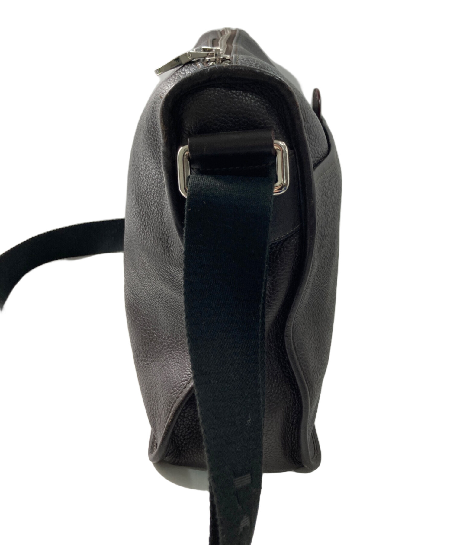 中古・古着通販】LOEWE (ロエベ) アナグラムショルダーバッグ ブラウン
