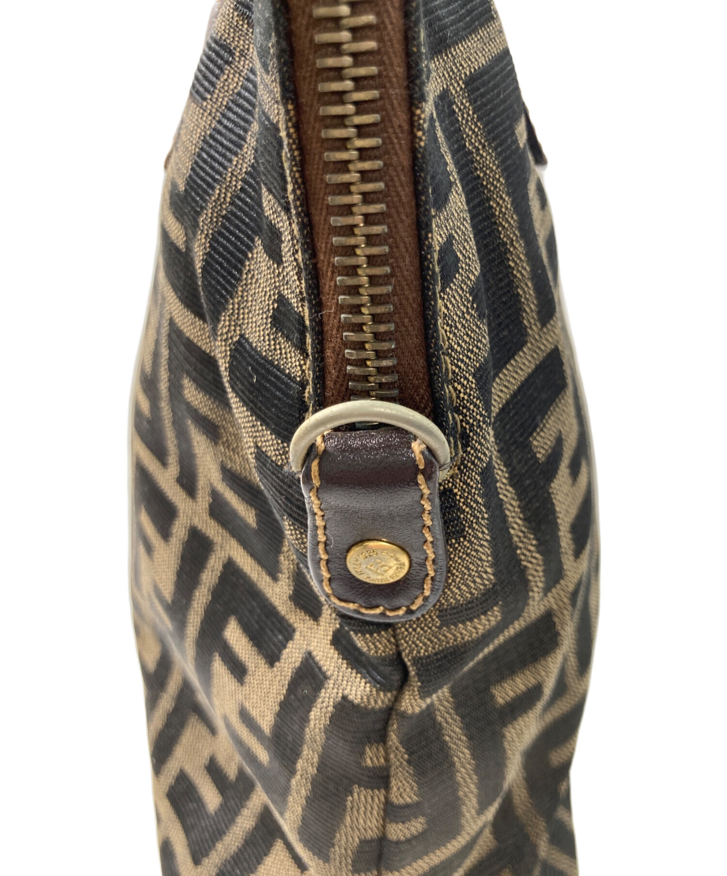 中古・古着通販】FENDI (フェンディ) ズッカ柄ハンドバッグ ブラウン
