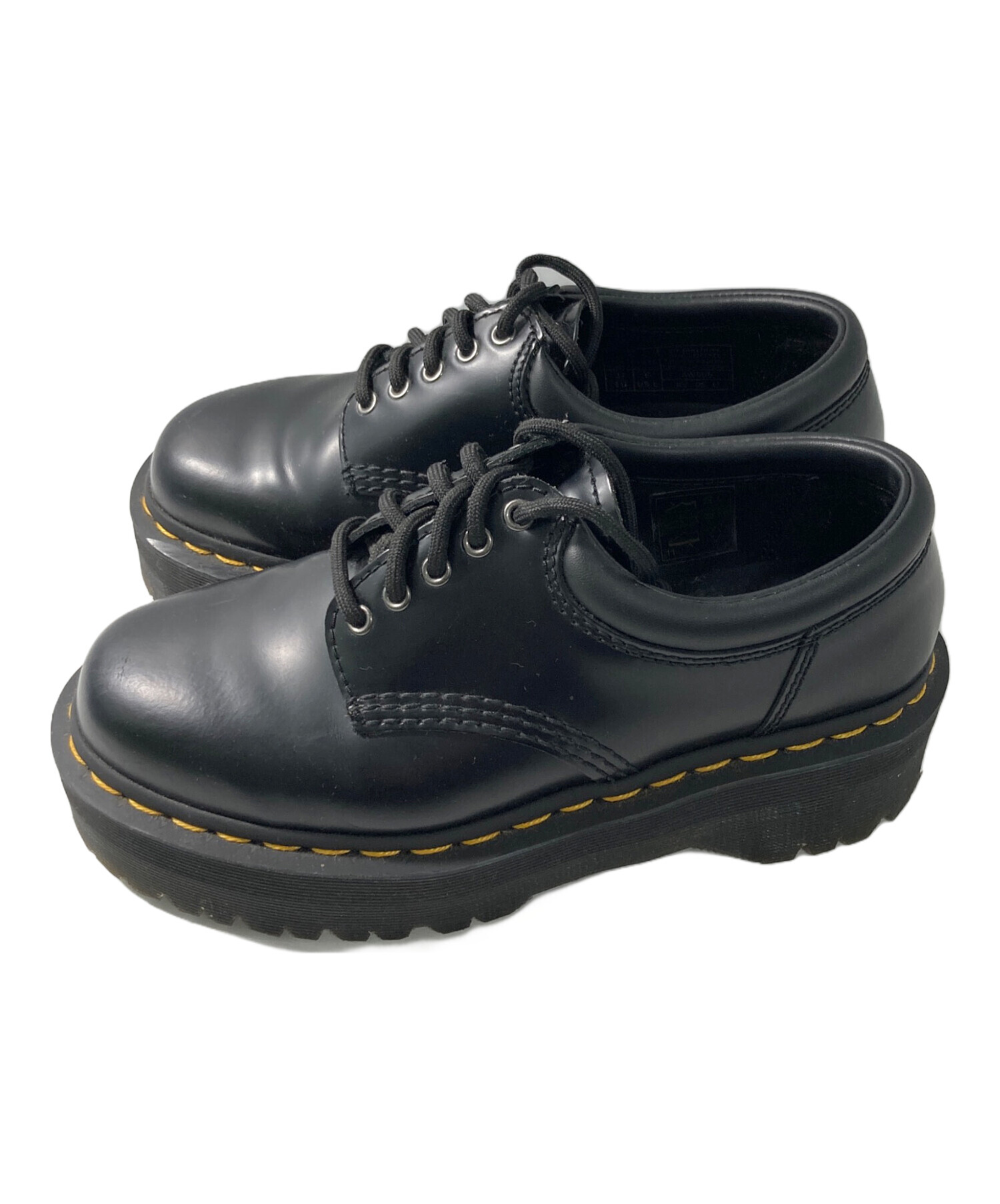 【中古】 ドクターズルール238 中古・古着通販】Dr.Martens (ドクターマーチン) 厚底レザーシューズ