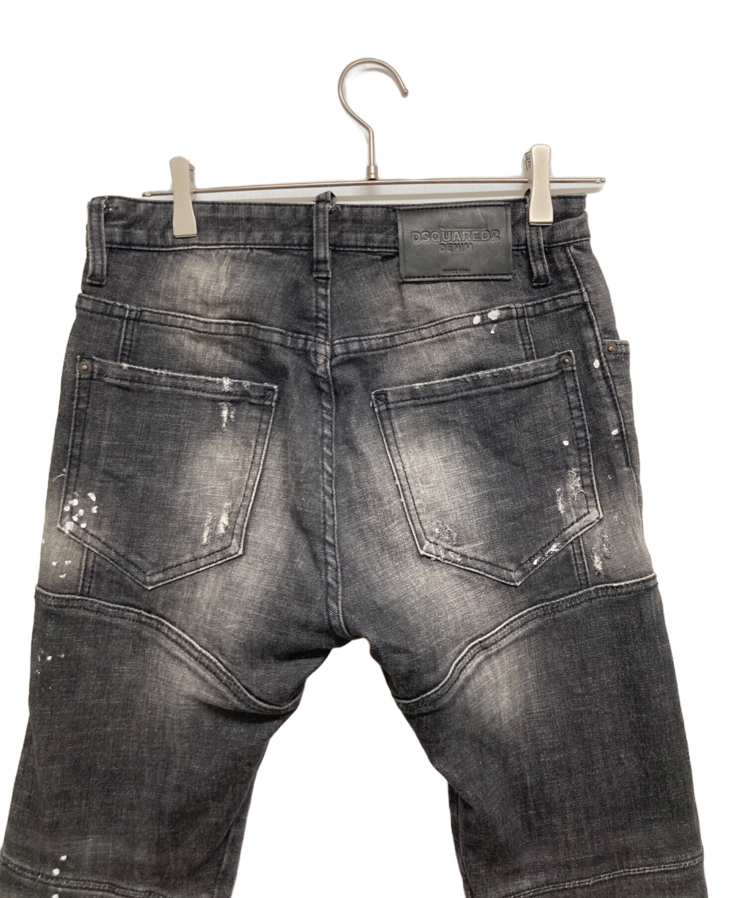 ディースクエアード　ダメージデニム46 中古・古着通販】DSQUARED2 (ディースクエアード) ダメージ加工デニム