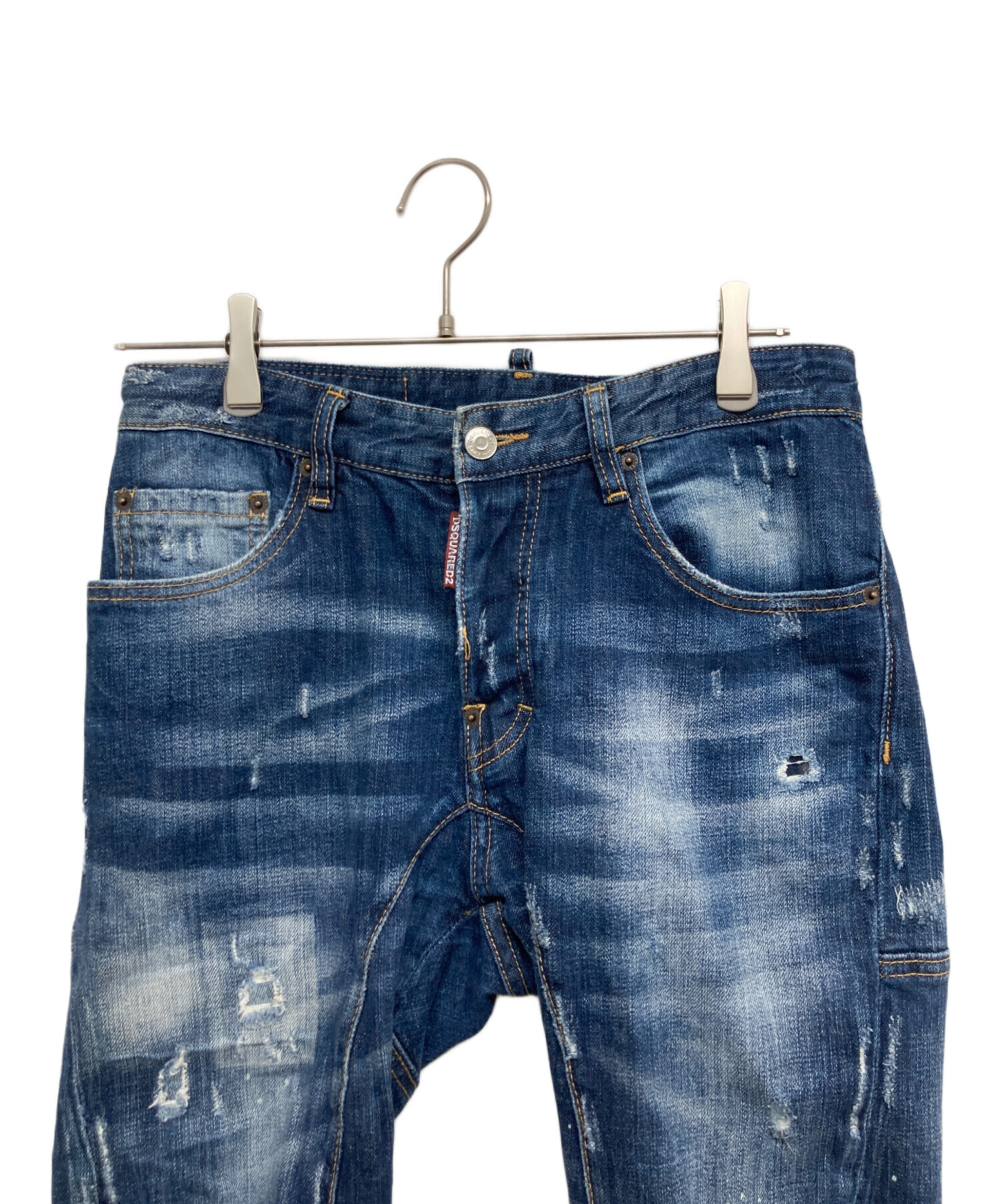 中古・古着通販】DSQUARED2 (ディースクエアード) ダメージ加工デニム