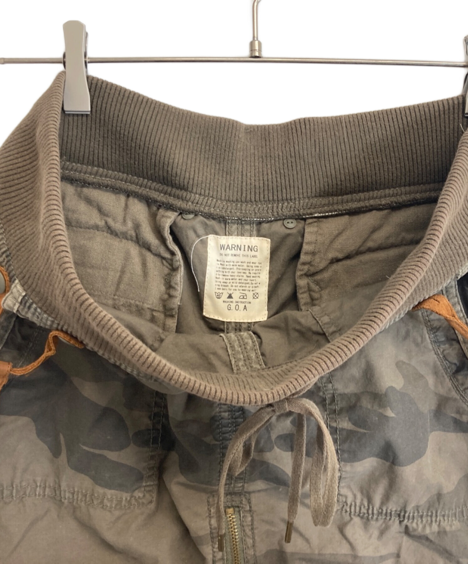 中古・古着通販】goa (ゴア) サスペンダー付きミリタリースカート