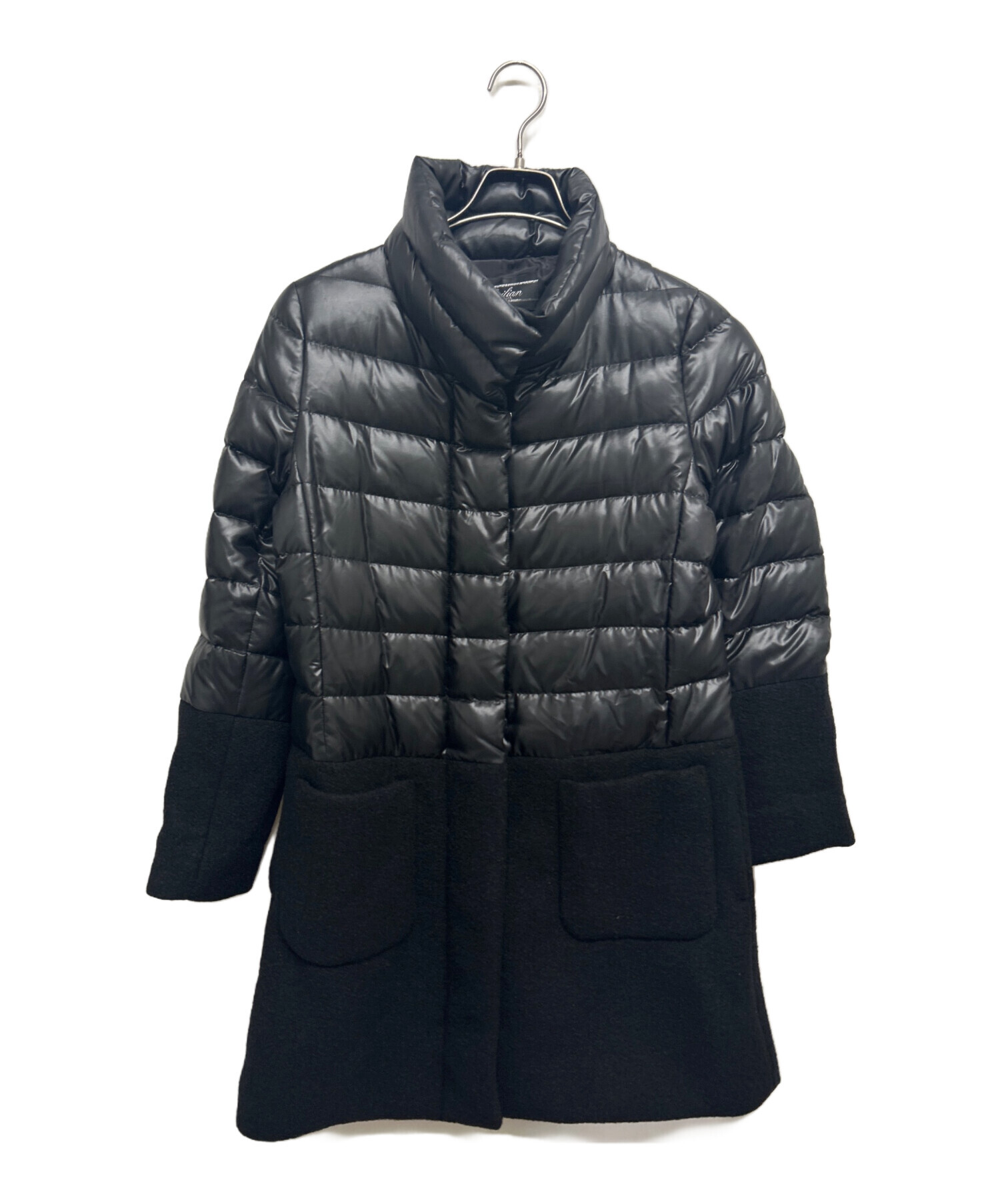leilian レリアン　ストライプ　スプリングコート　13号+ 中古　極美品 leilian レリアン ストライプ スプリングコート 13号+ 中古 極美品
