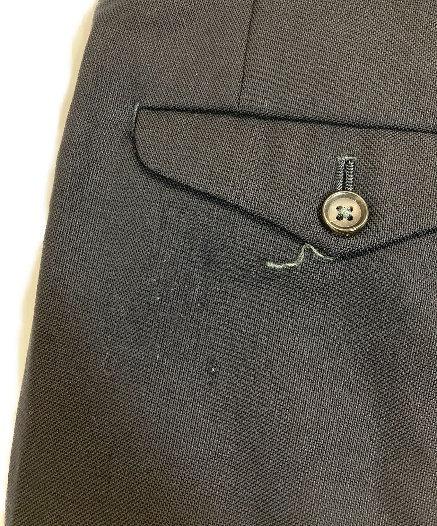 中古・古着通販】Y'S for men (ワイズフォーメン) スラックス ネイビー