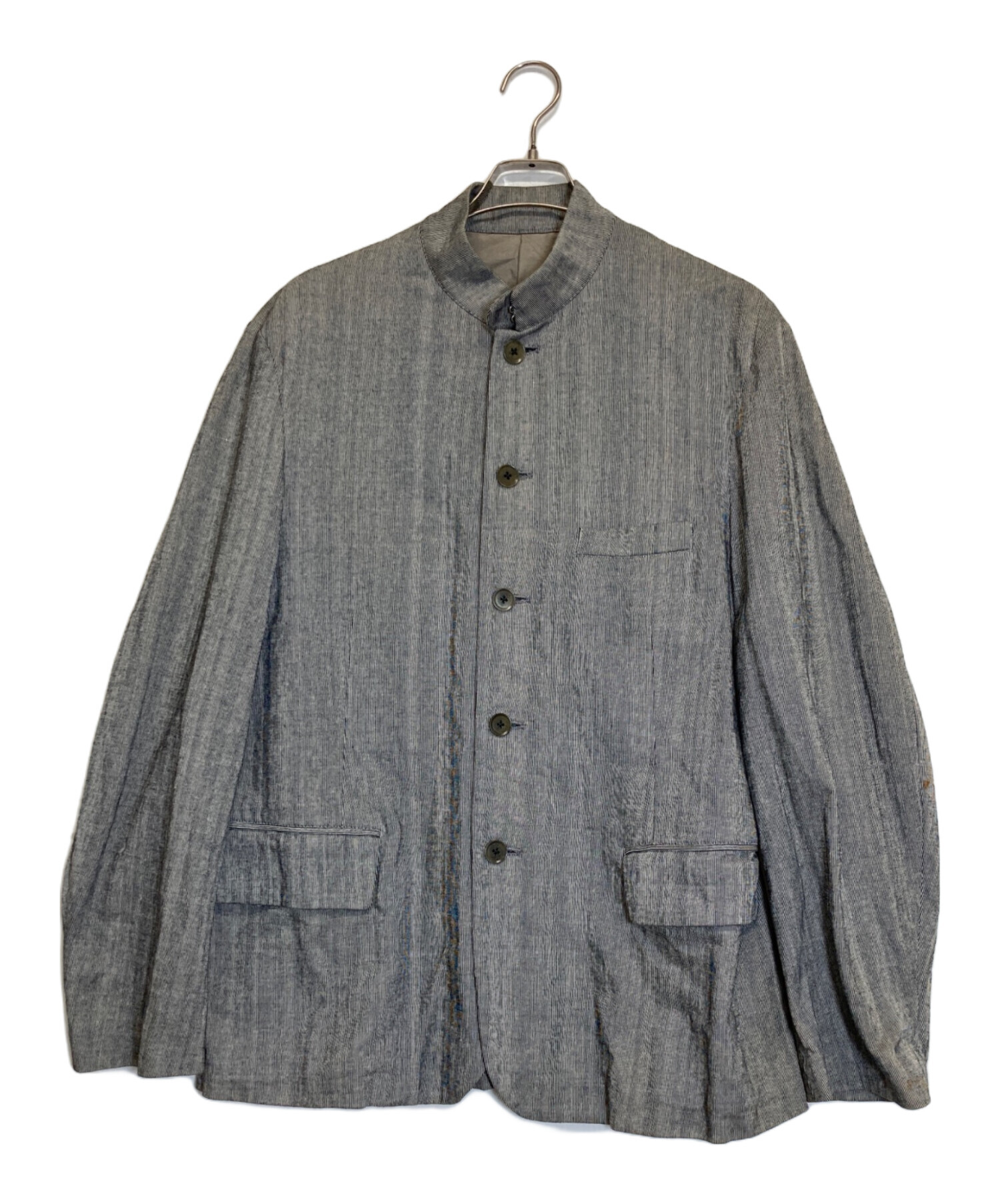 Y's - Y's ワイズ カジュアルジャケット 3(M位) グレー系 【古着】【中古】 中古・古着通販】Y'S for men (ワイズフォーメン) ジャケット グレー
