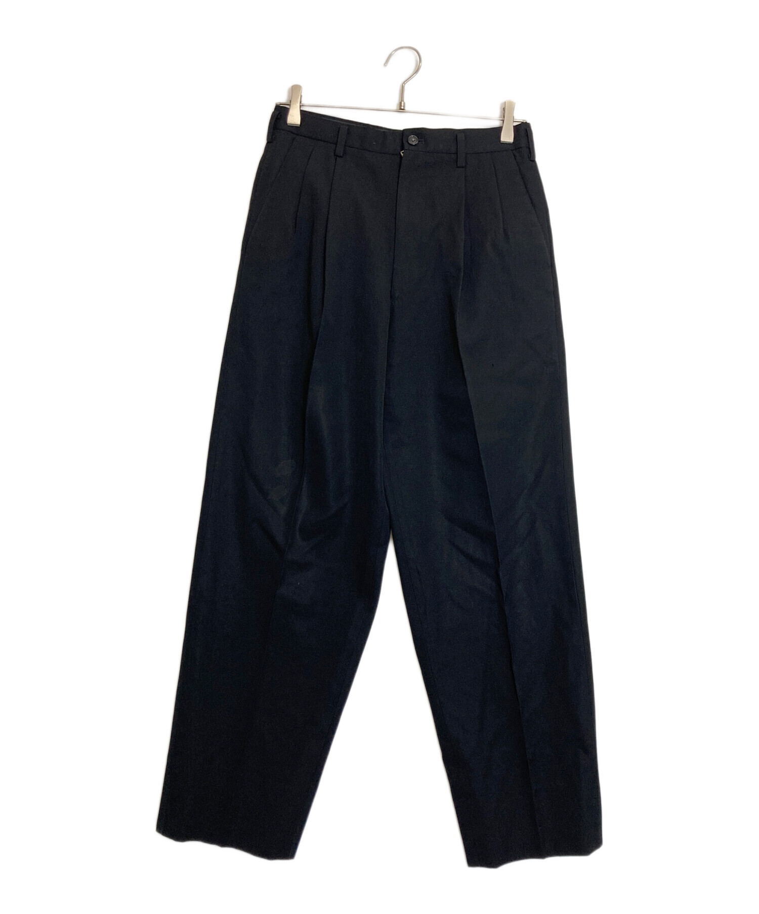 中古・古着通販】Y'S for men (ワイズフォーメン) スラックス ブラック