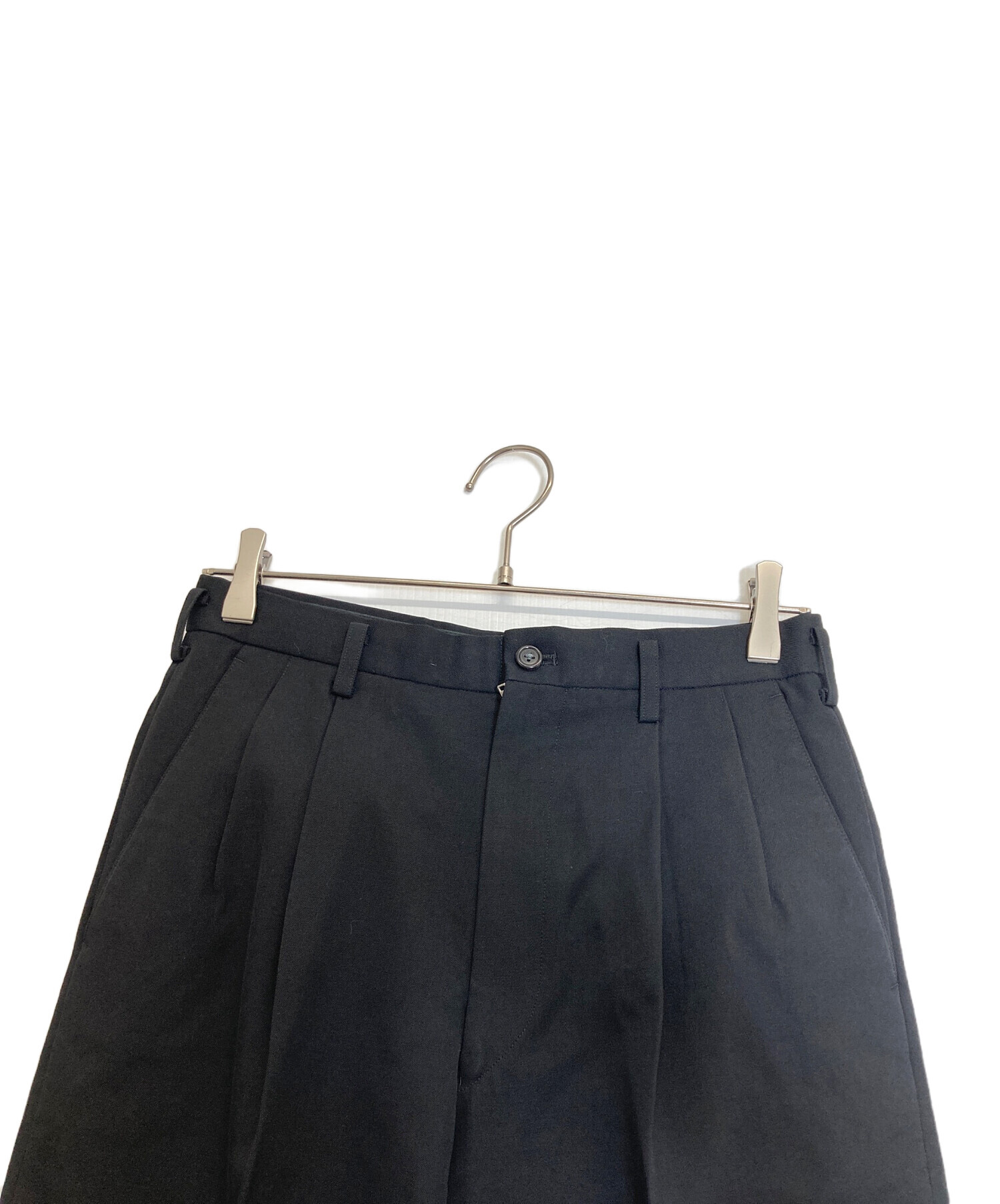 中古・古着通販】Y'S for men (ワイズフォーメン) スラックス ブラック