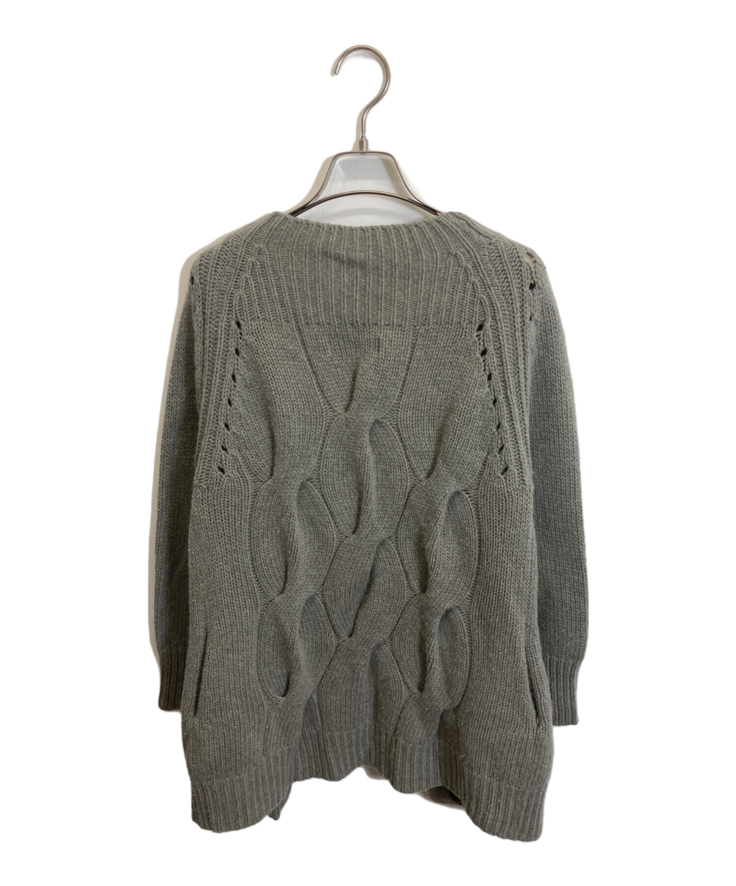 ヨウジヤマモト　プリュスノアール　ショールカーディガン 中古・古着通販】yohji yamamoto+Noir (ヨウジヤマモトプリュス