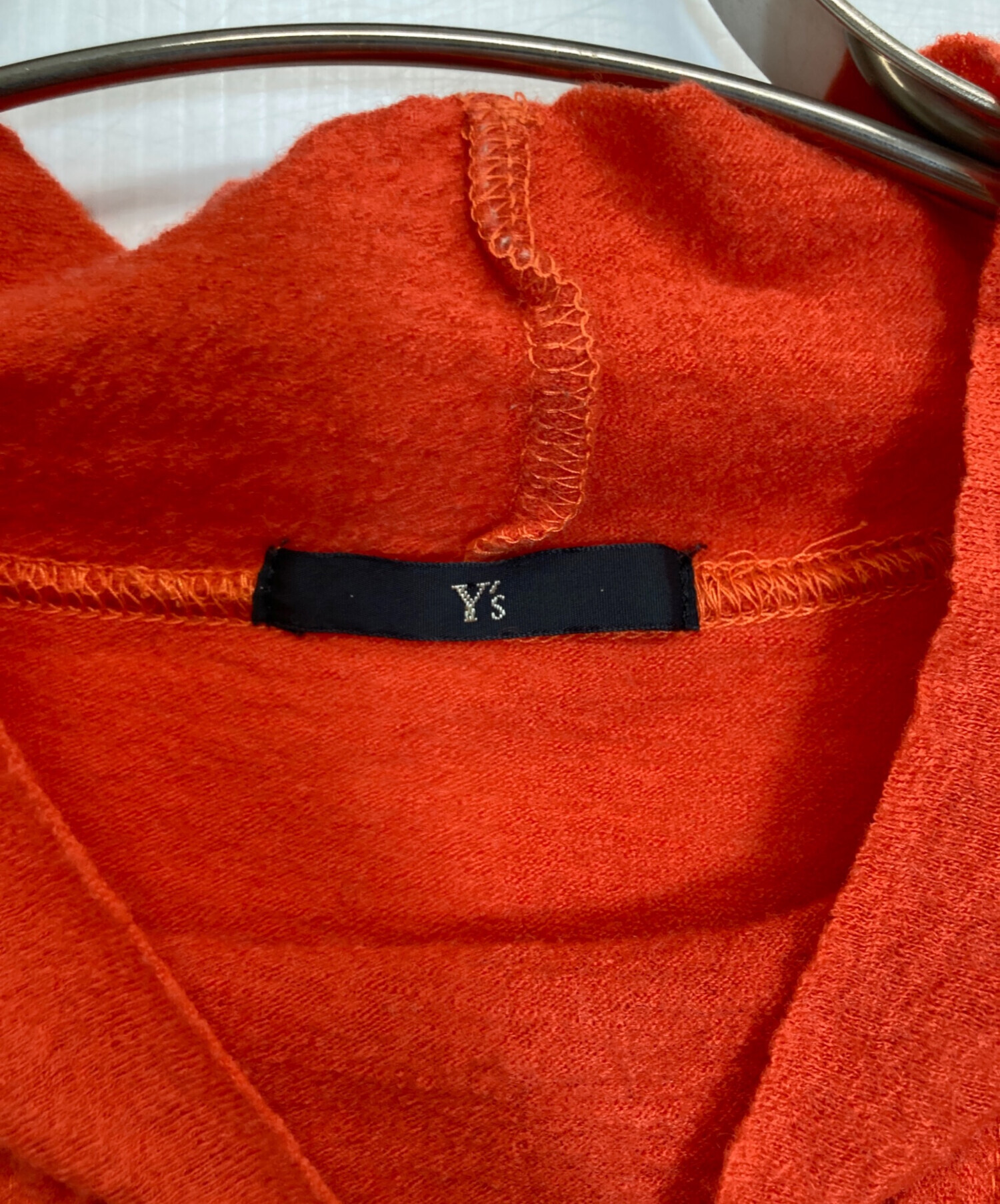中古・古着通販】Y's (ワイズ) ニット オレンジ サイズ:記載なし