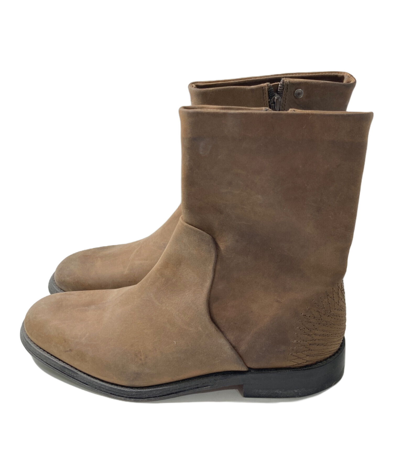 中古・古着通販】DIESEL (ディーゼル) ブーツ ブラウン サイズ:42