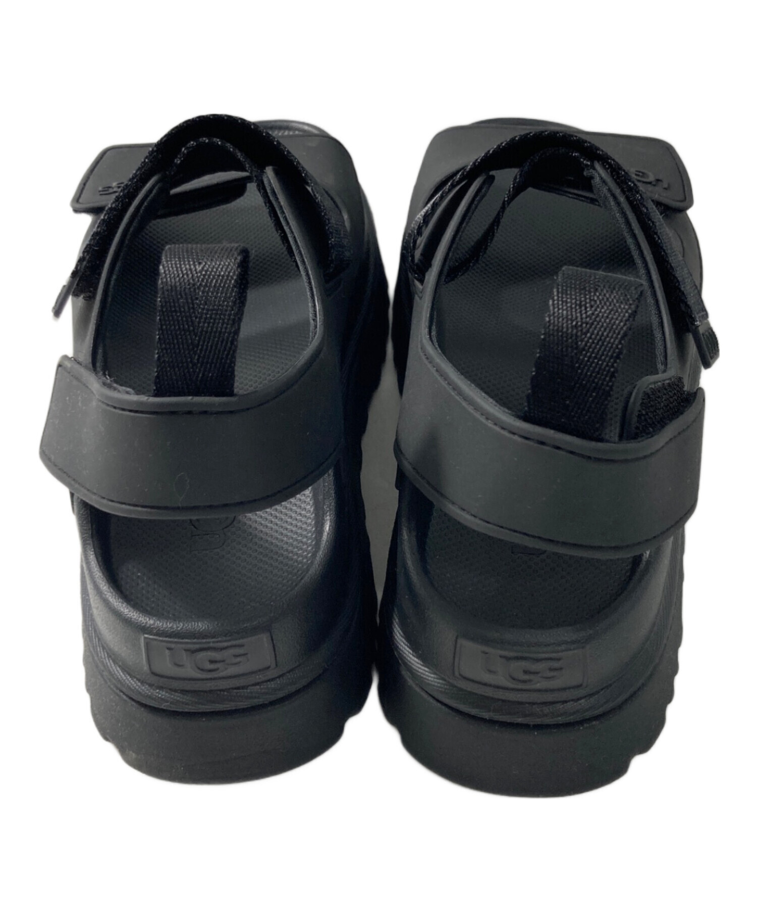 中古・古着通販】UGG (アグ) サンダル ブラック サイズ:26｜ブランド