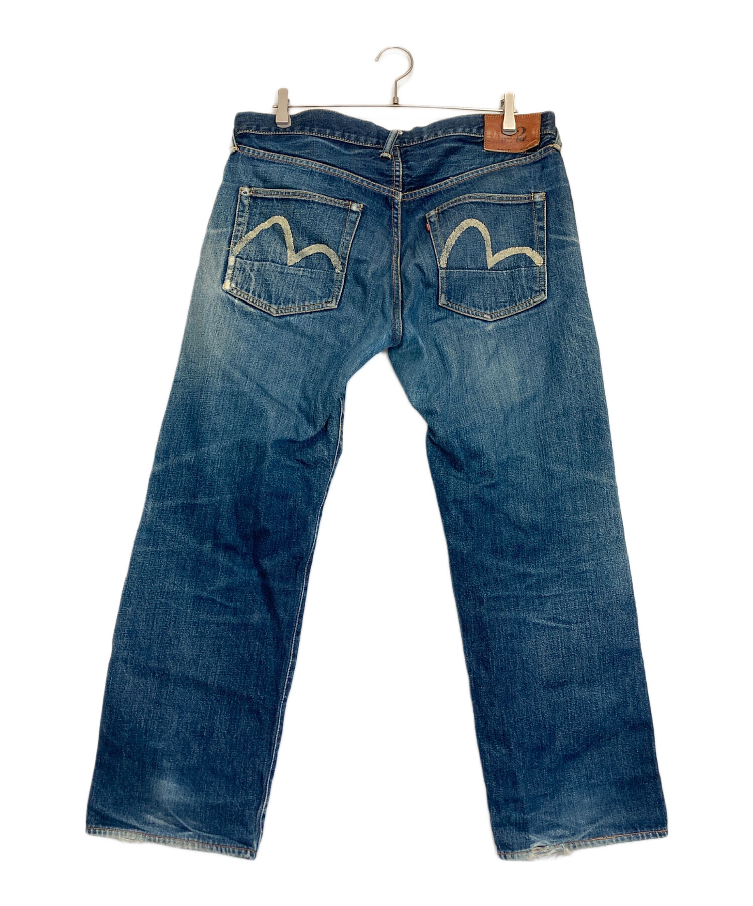 EVISU　No.2 エヴィス　ストレートデニム　W33L35表記 中古・古着通販】EVISU (エヴィス) NO.2デニムパンツ インディゴ