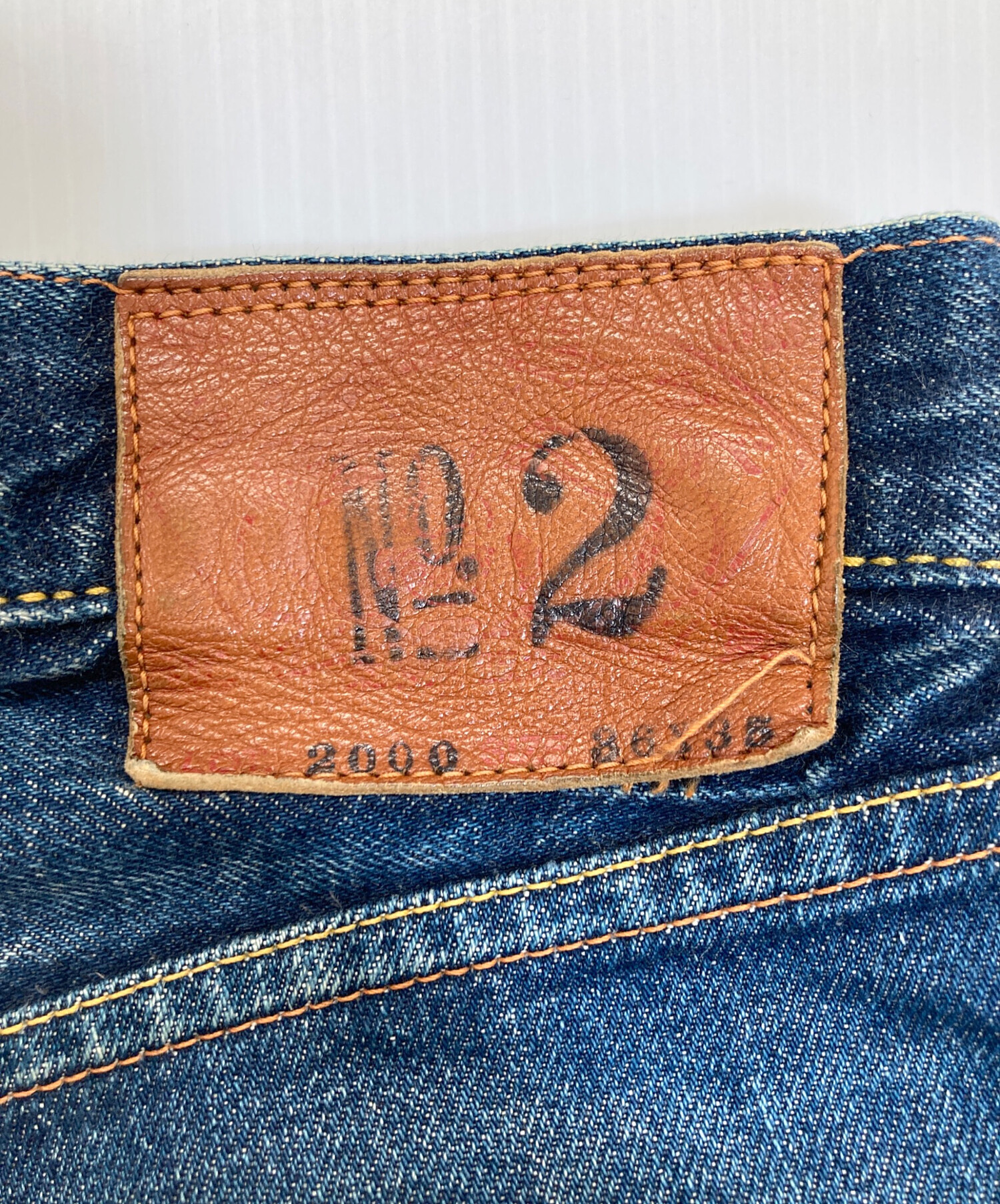 中古・古着通販】EVISU (エヴィス) NO.2デニムパンツ インディゴ