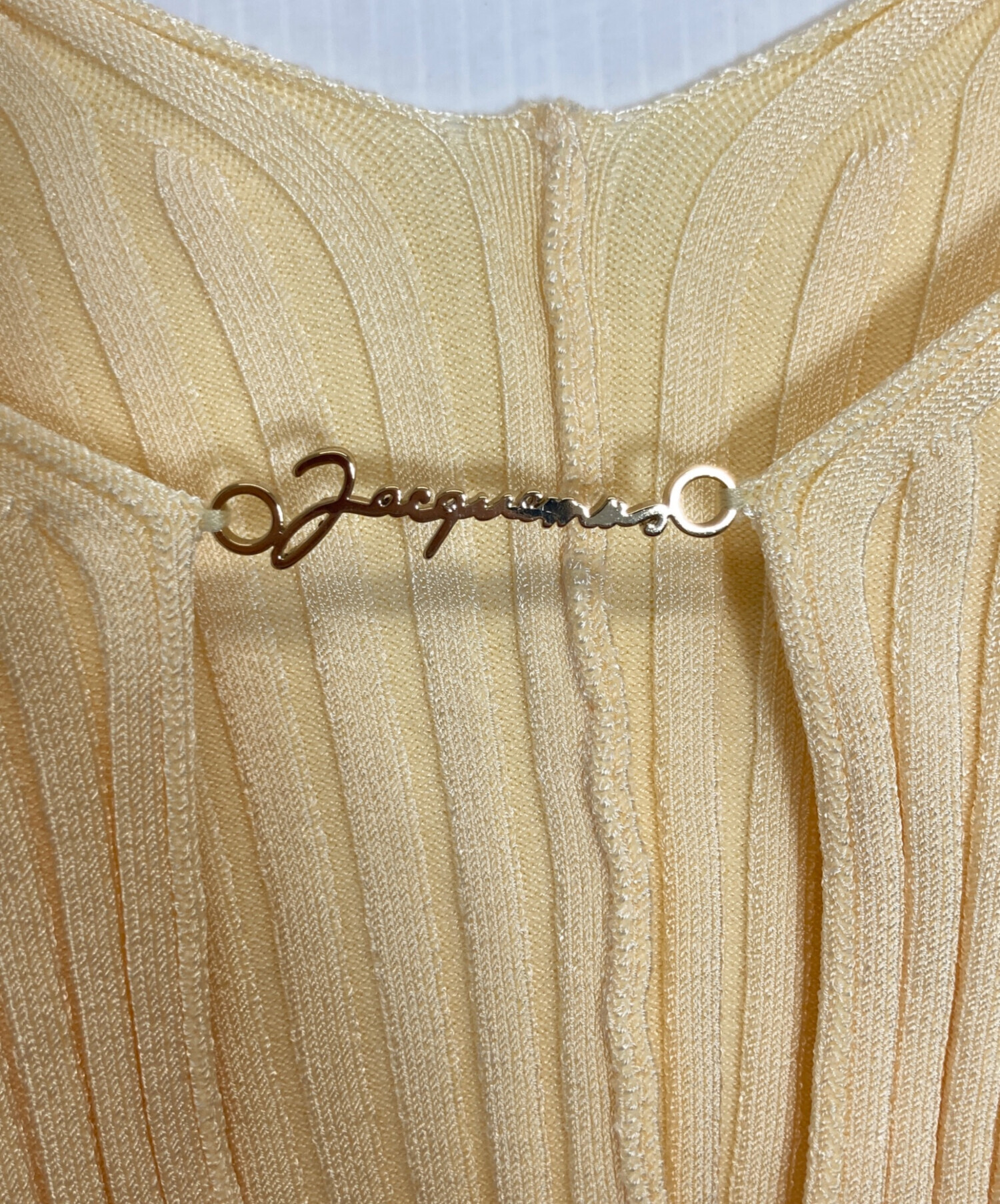 中古・古着通販】jacquemus (ジャックムス) リブニット カーディガン