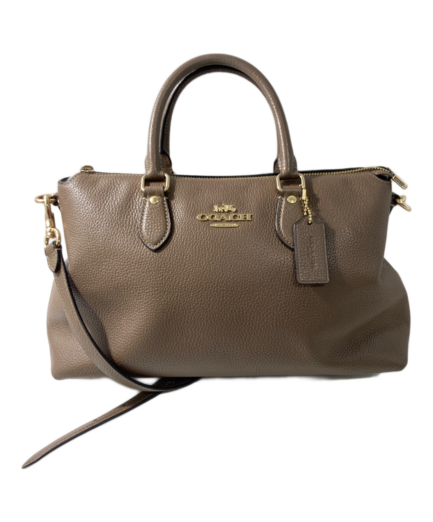 中古・古着通販】COACH (コーチ) 2WAYショルダーバッグ ブラウン
