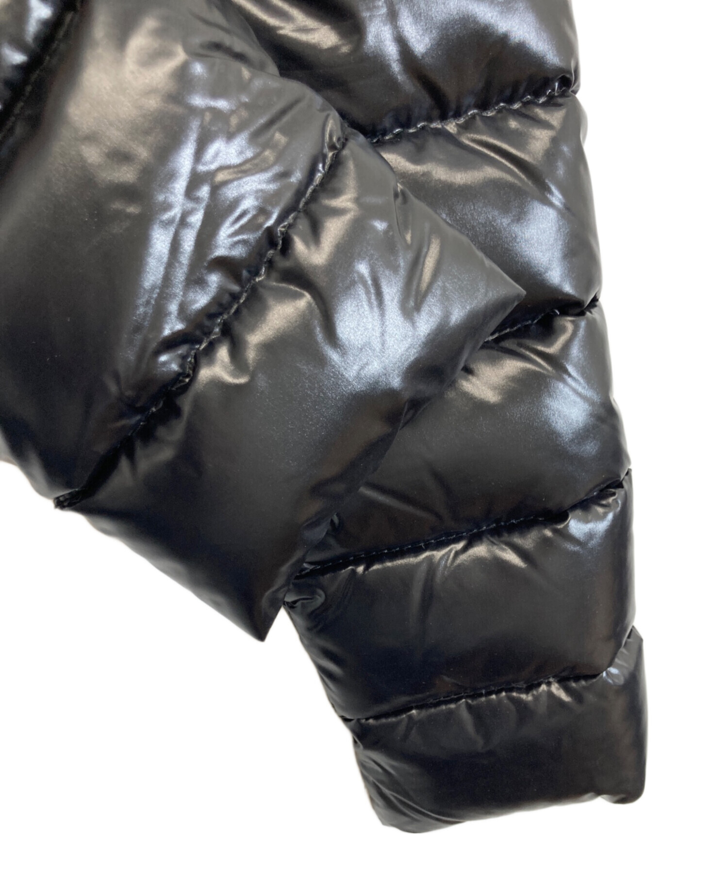 中古・古着通販】MONCLER (モンクレール) ダウンコート ブラック