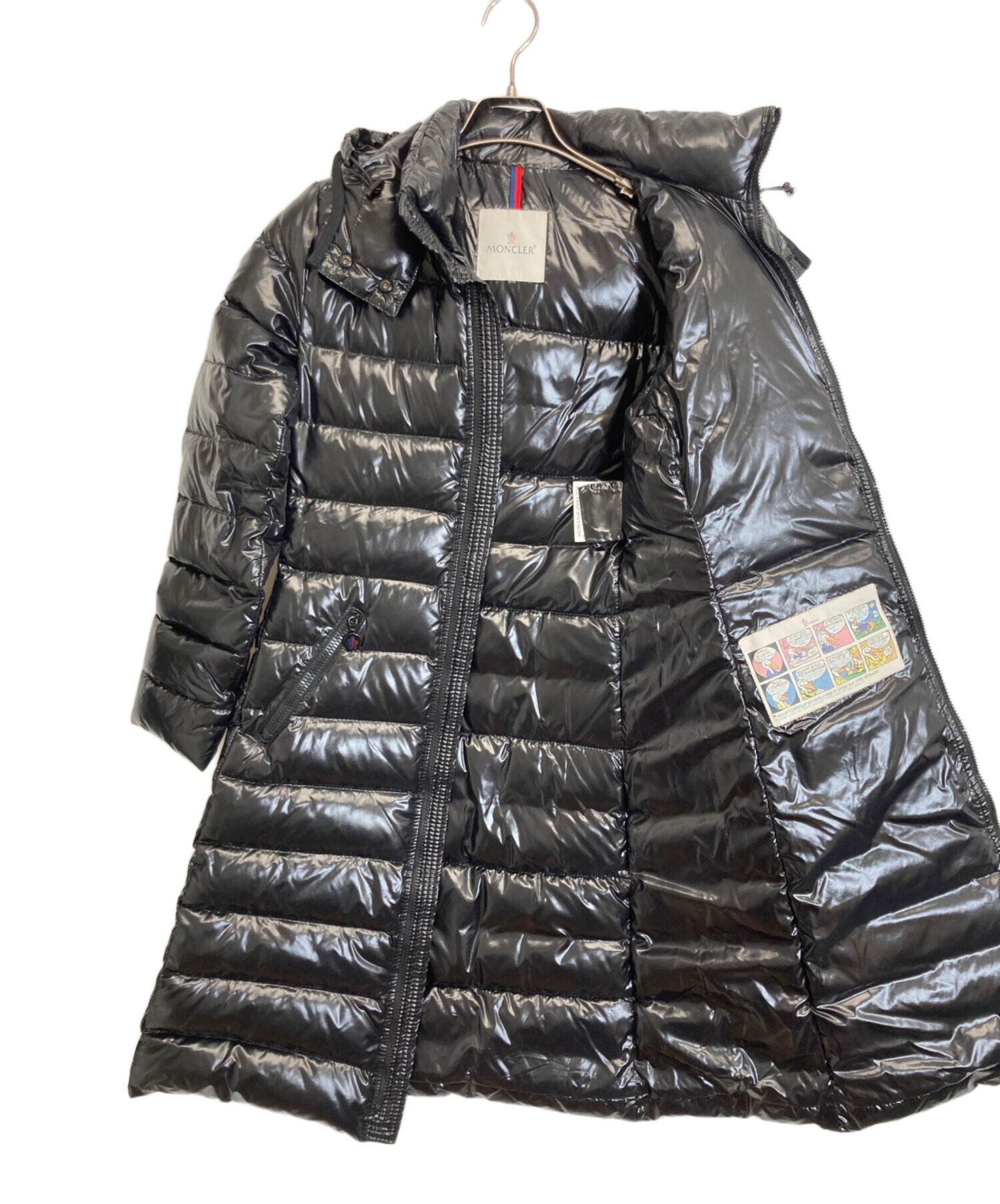 中古・古着通販】MONCLER (モンクレール) ダウンコート ブラック
