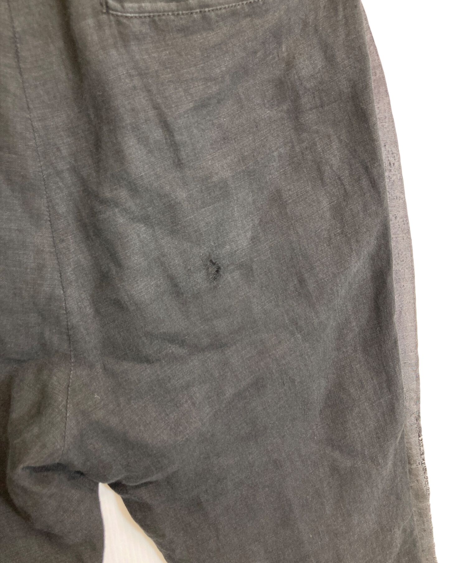 中古・古着通販】Midorikawa (ミドリカワ) LINEN TROUSER PANTS