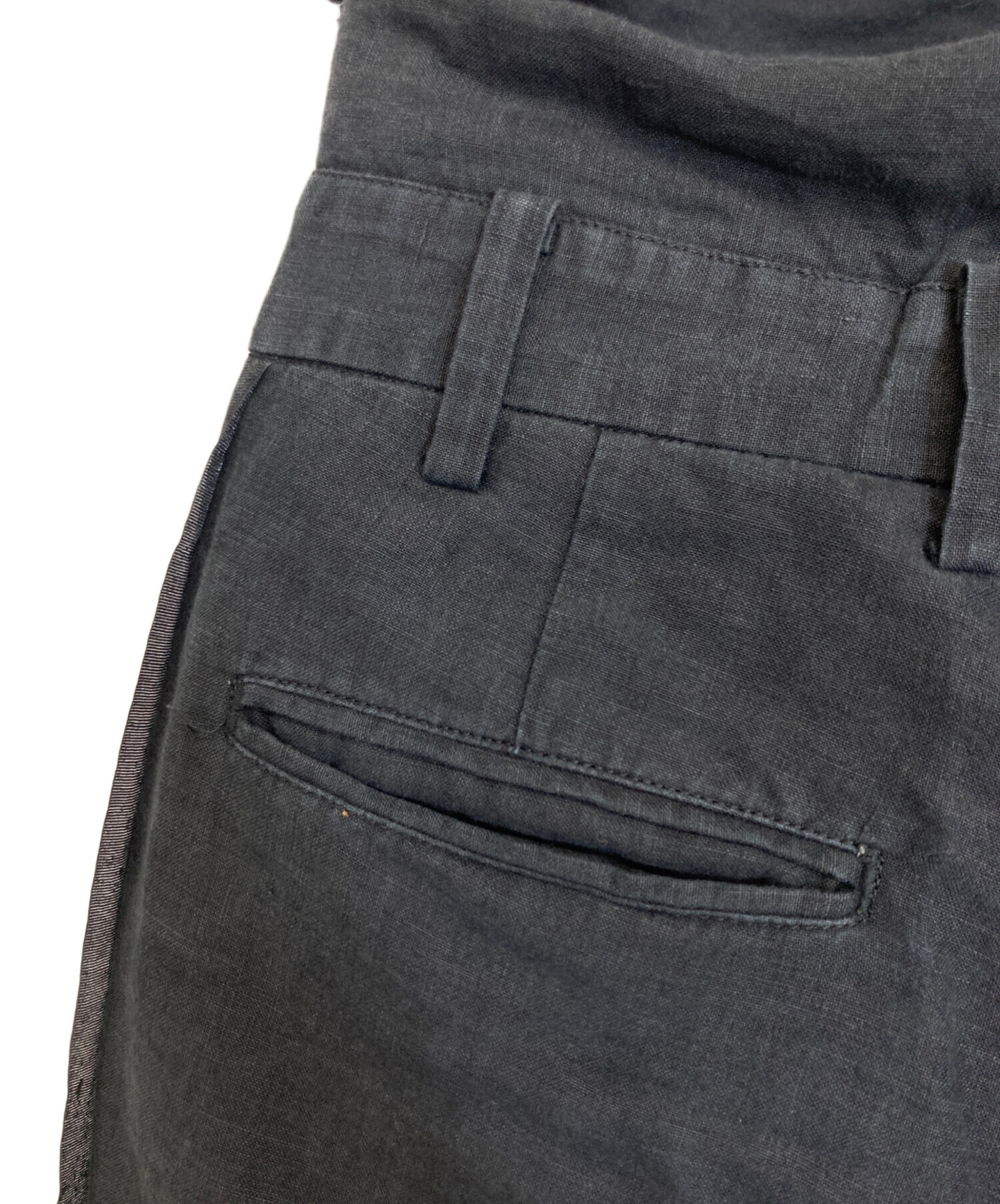中古・古着通販】Midorikawa (ミドリカワ) LINEN TROUSER PANTS